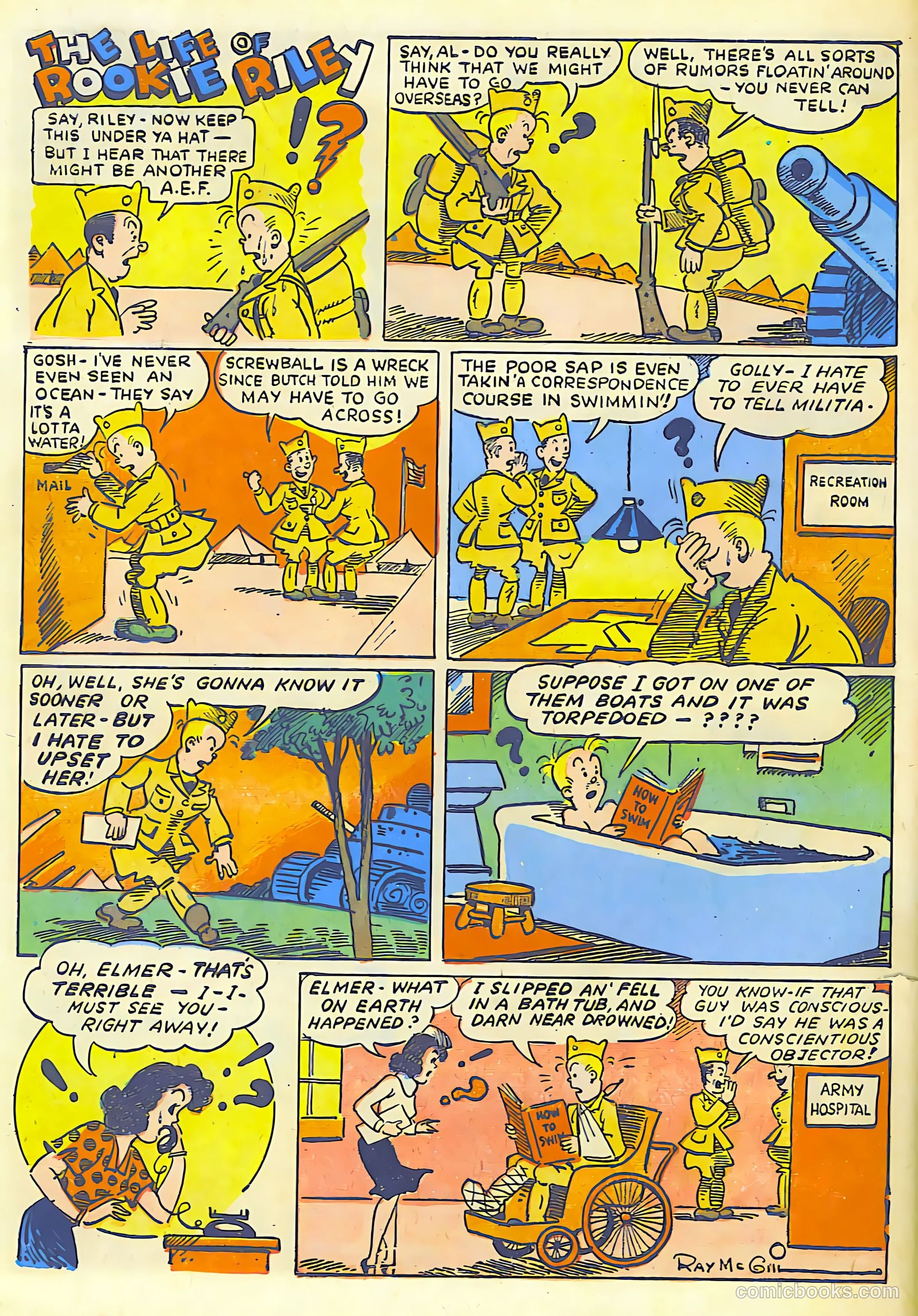 Exciting Comics #22 (1942) — page 64 of 68