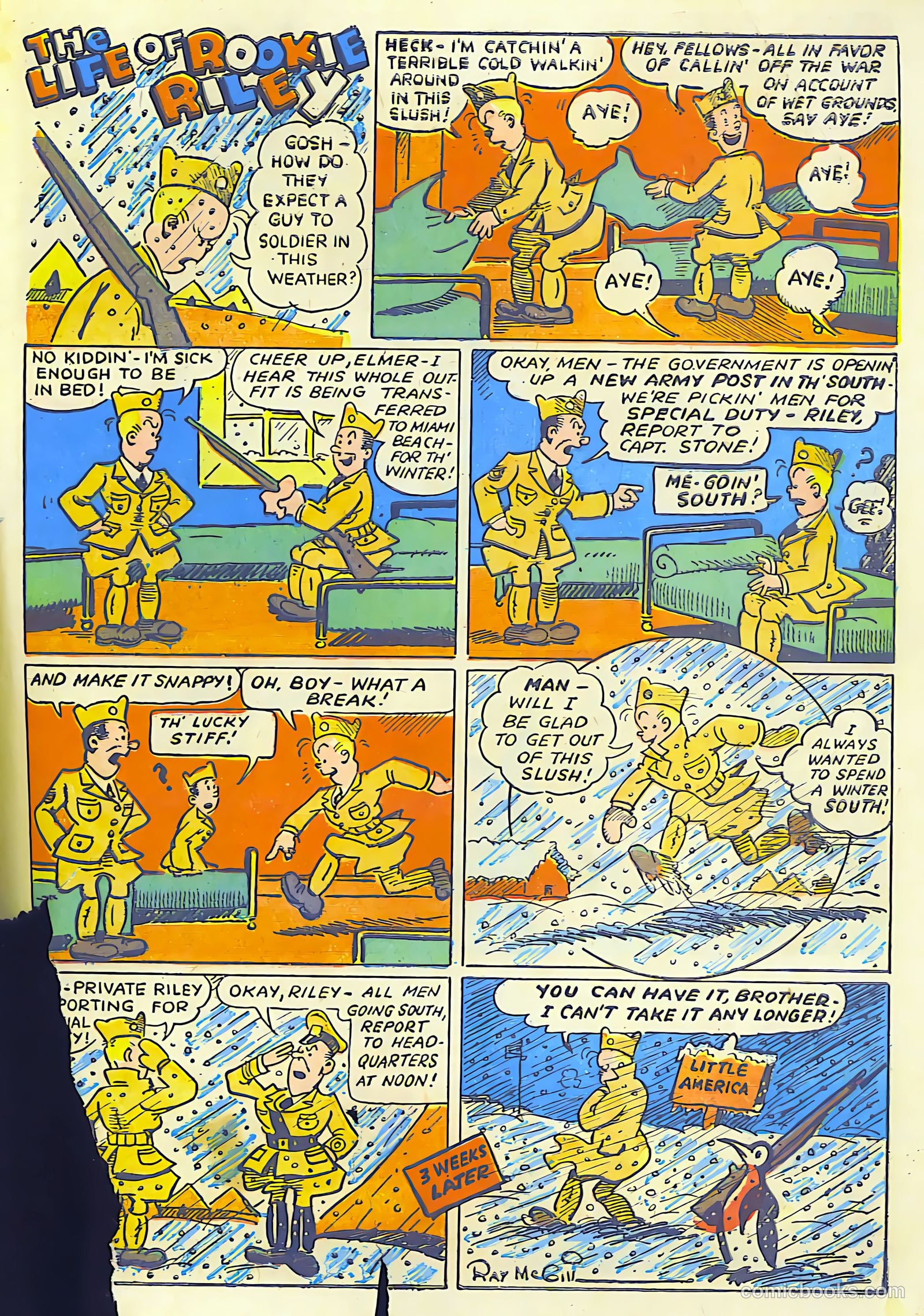 Exciting Comics #22 (1942) — page 65 of 68