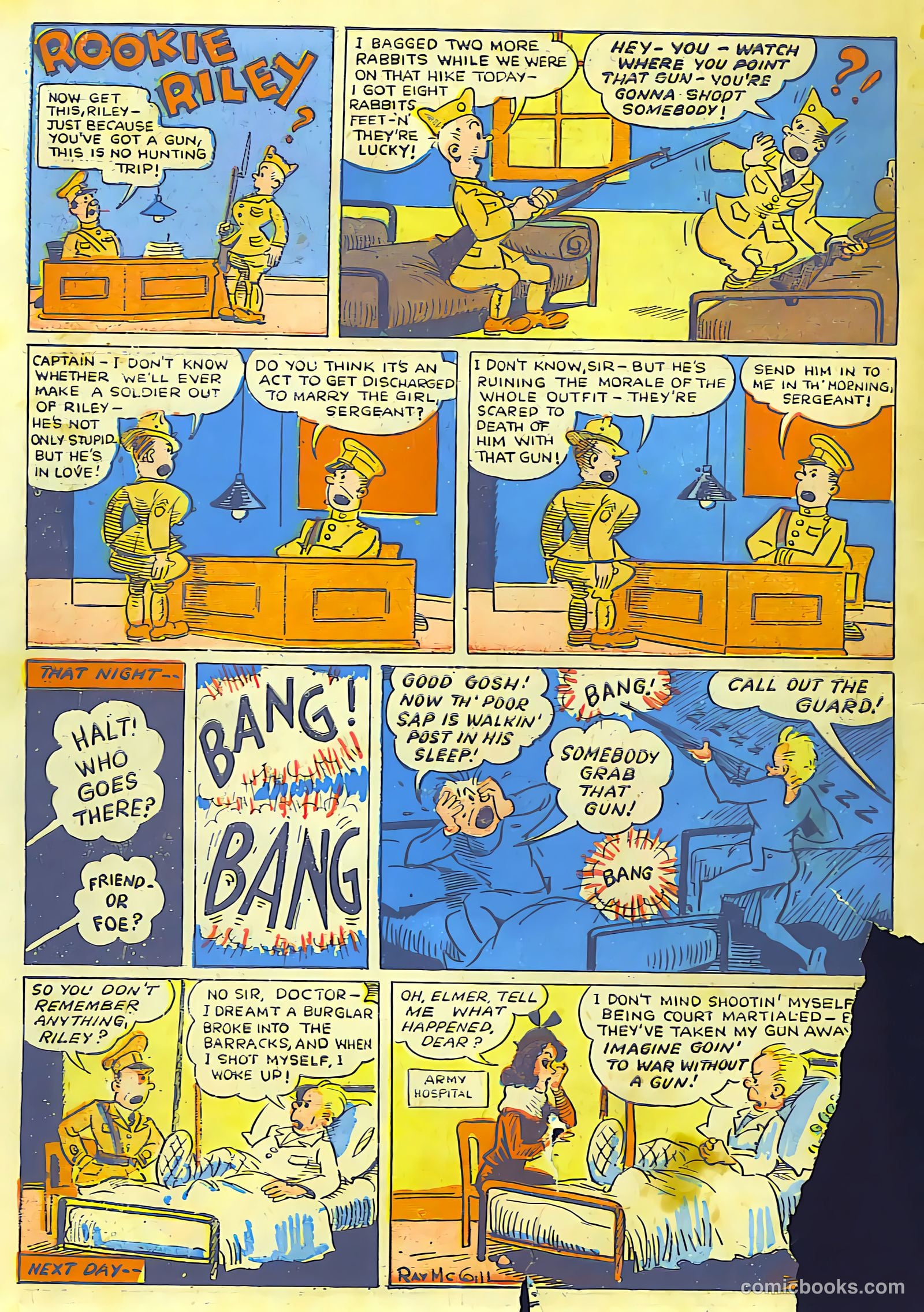Exciting Comics #22 (1942) — page 66 of 68