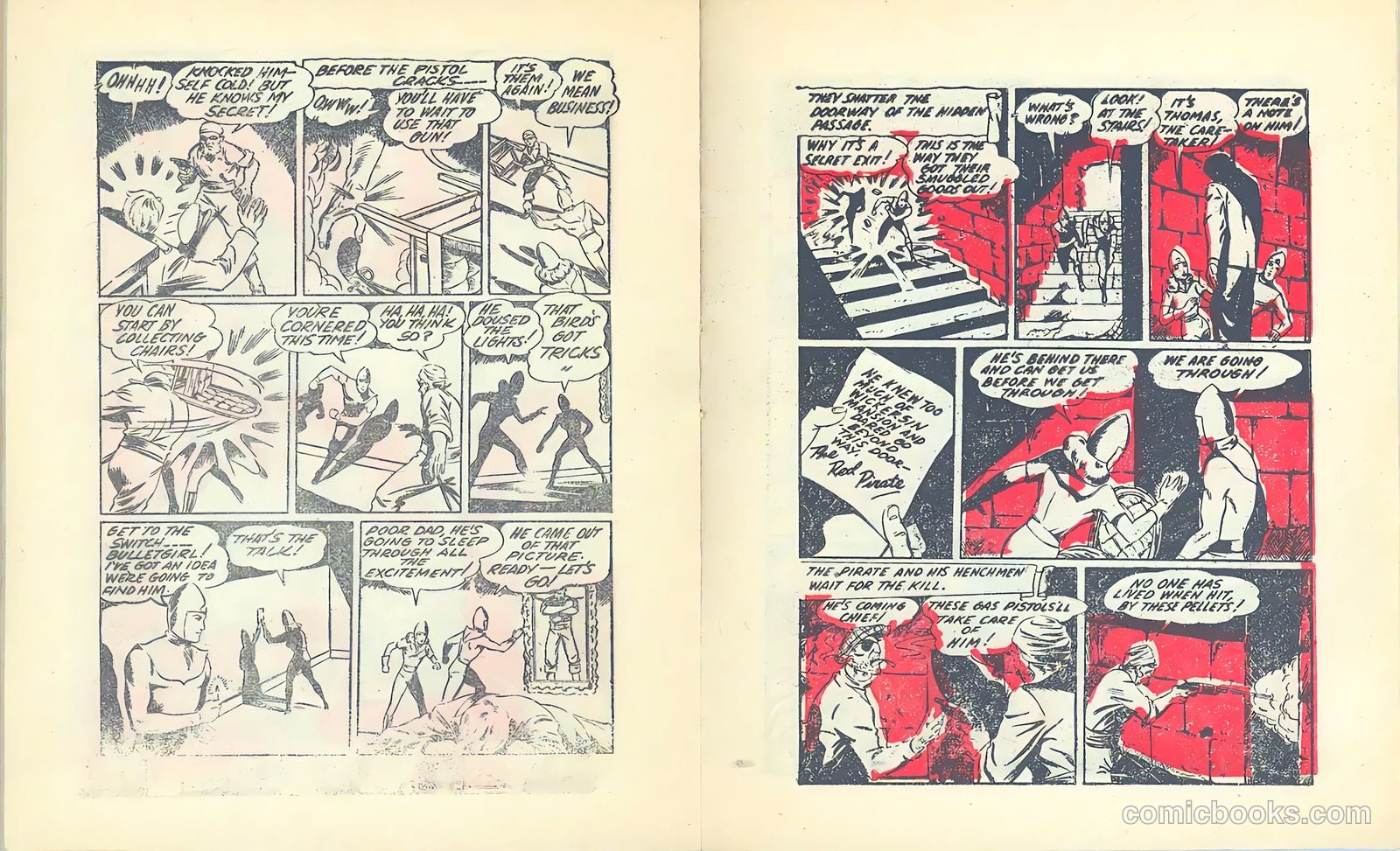Mighty Midget Comics: Bulletman #1 (1942) — page 11