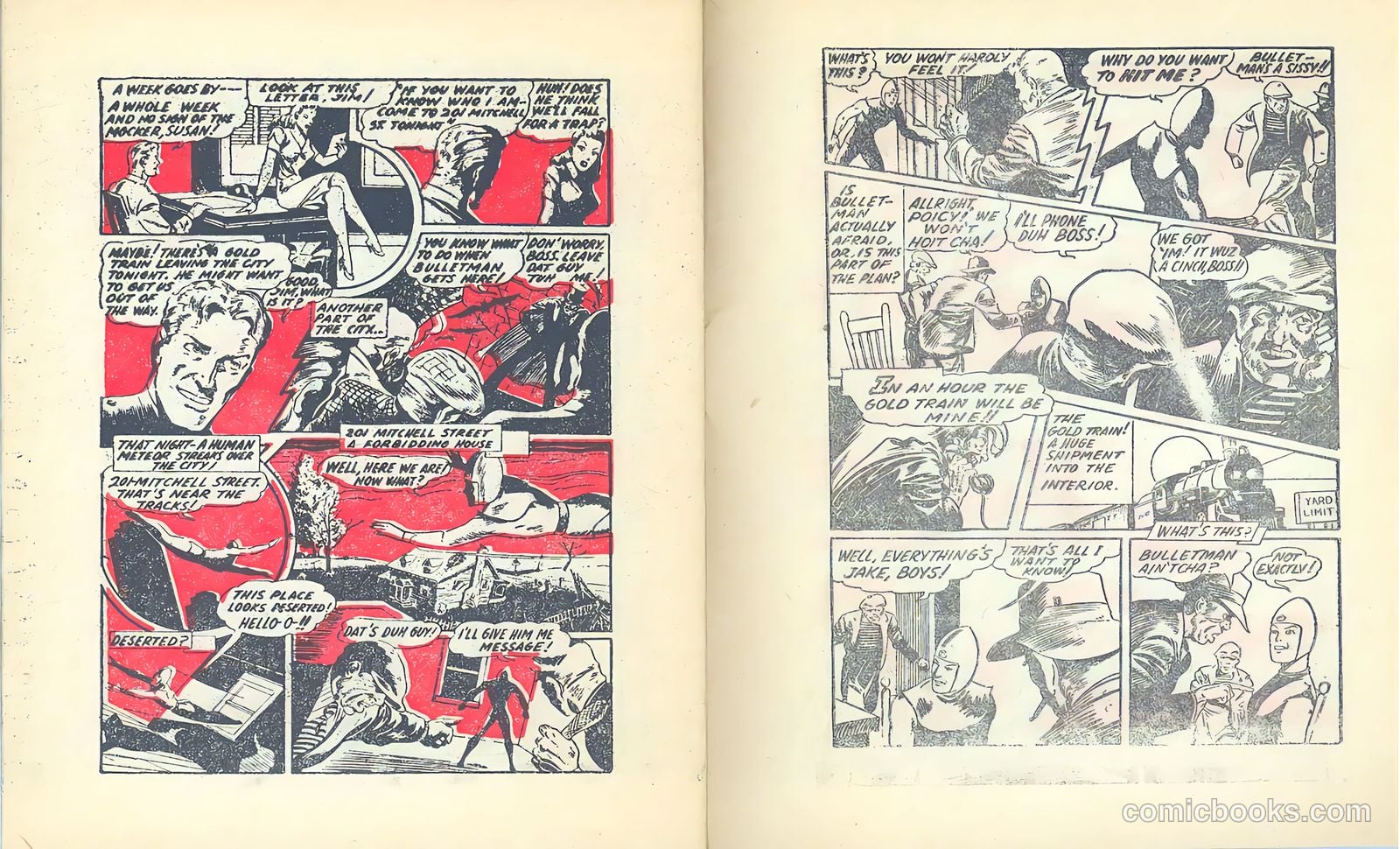 Mighty Midget Comics: Bulletman #1 (1942) — page 17