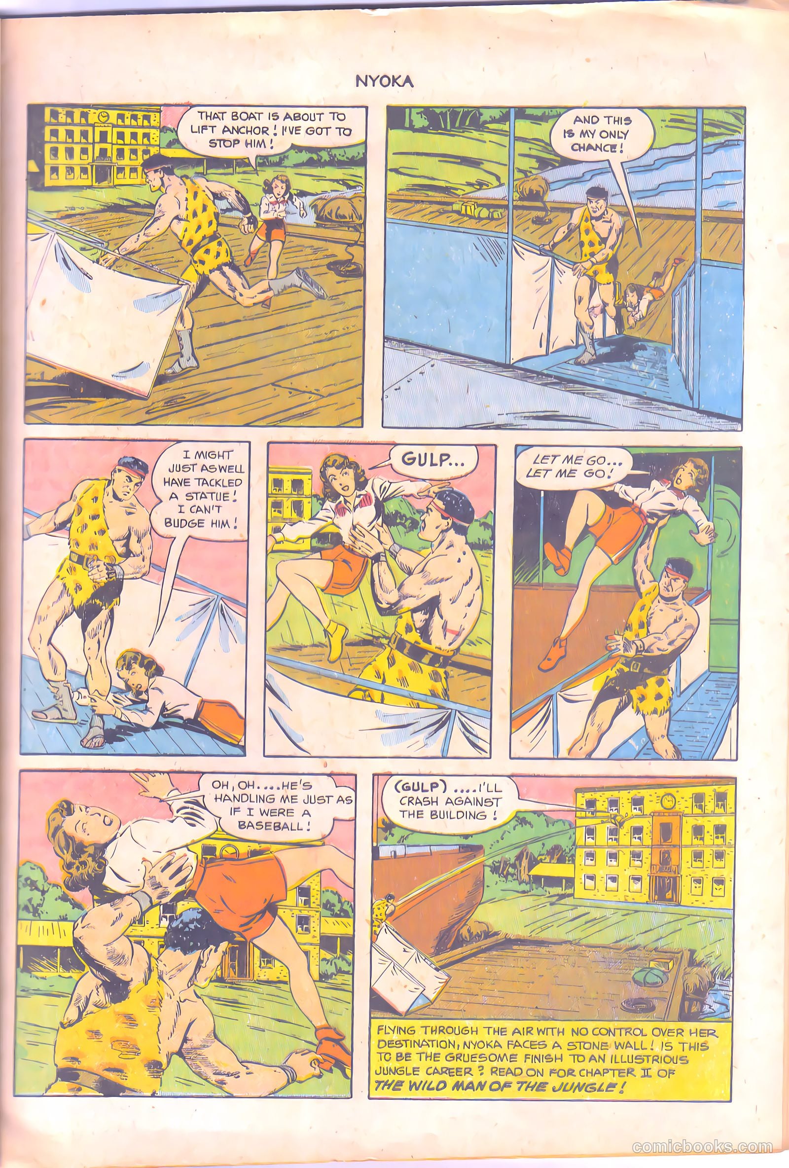 Nyoka the Jungle Girl #68 (1952, L. Miller & Son) — page 10 of 37