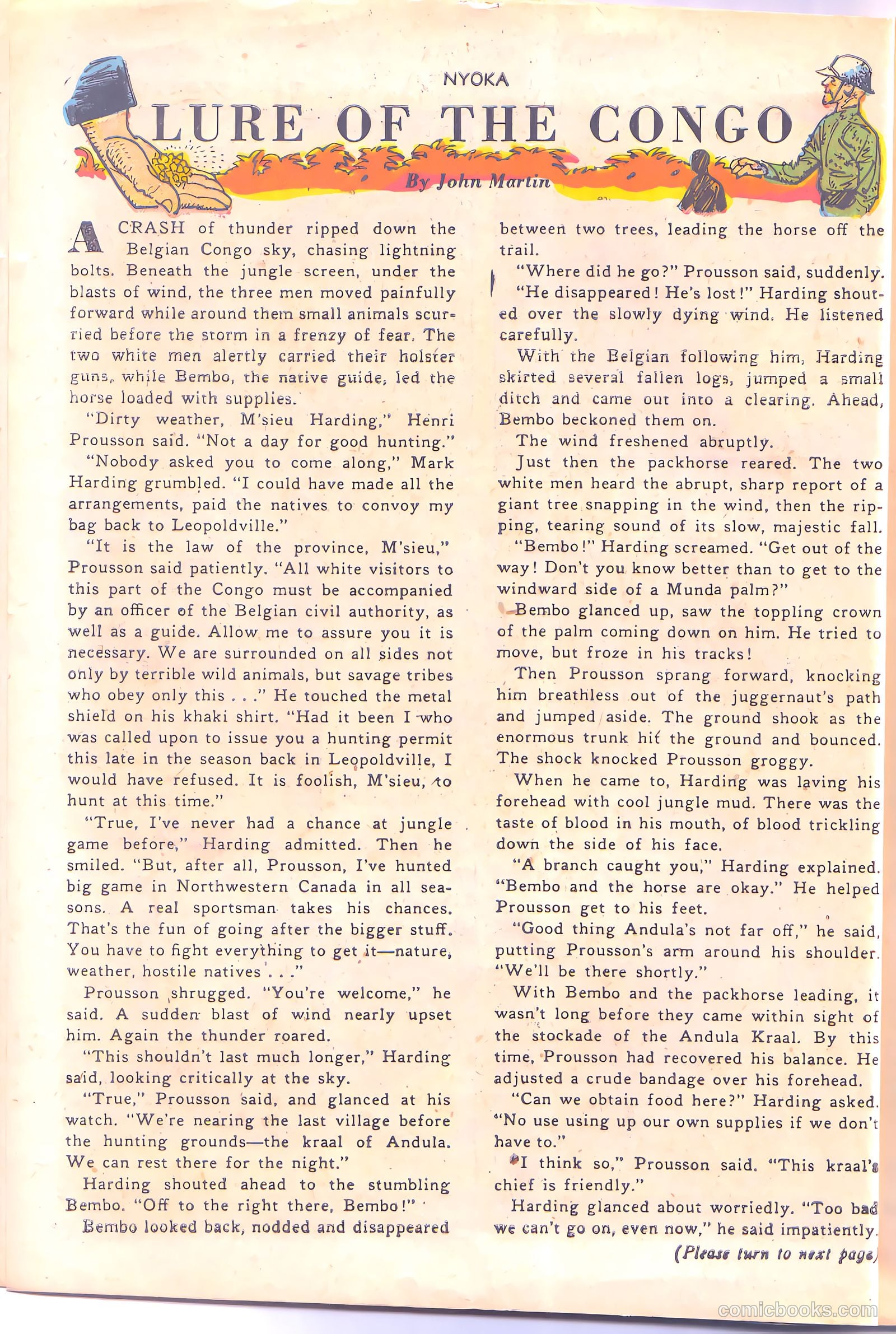Nyoka the Jungle Girl #68 (1952, L. Miller & Son) — page 11 of 37