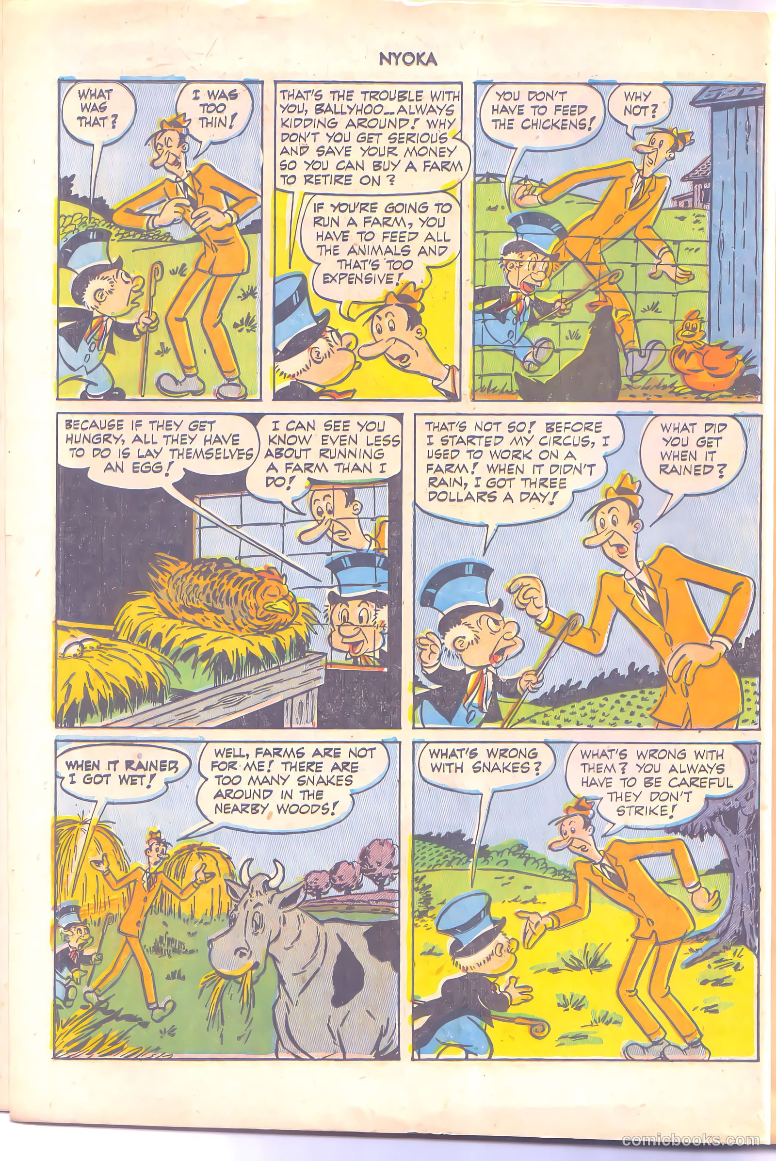 Nyoka the Jungle Girl #68 (1952, L. Miller & Son) — page 15 of 37