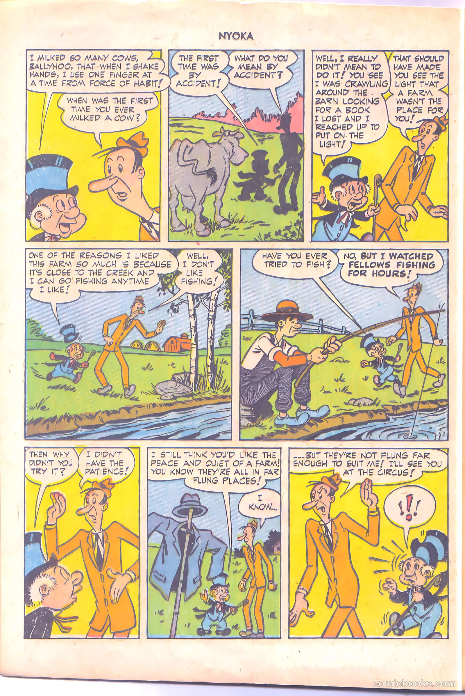 Nyoka the Jungle Girl #68 (1952, L. Miller & Son) — page 17 of 37