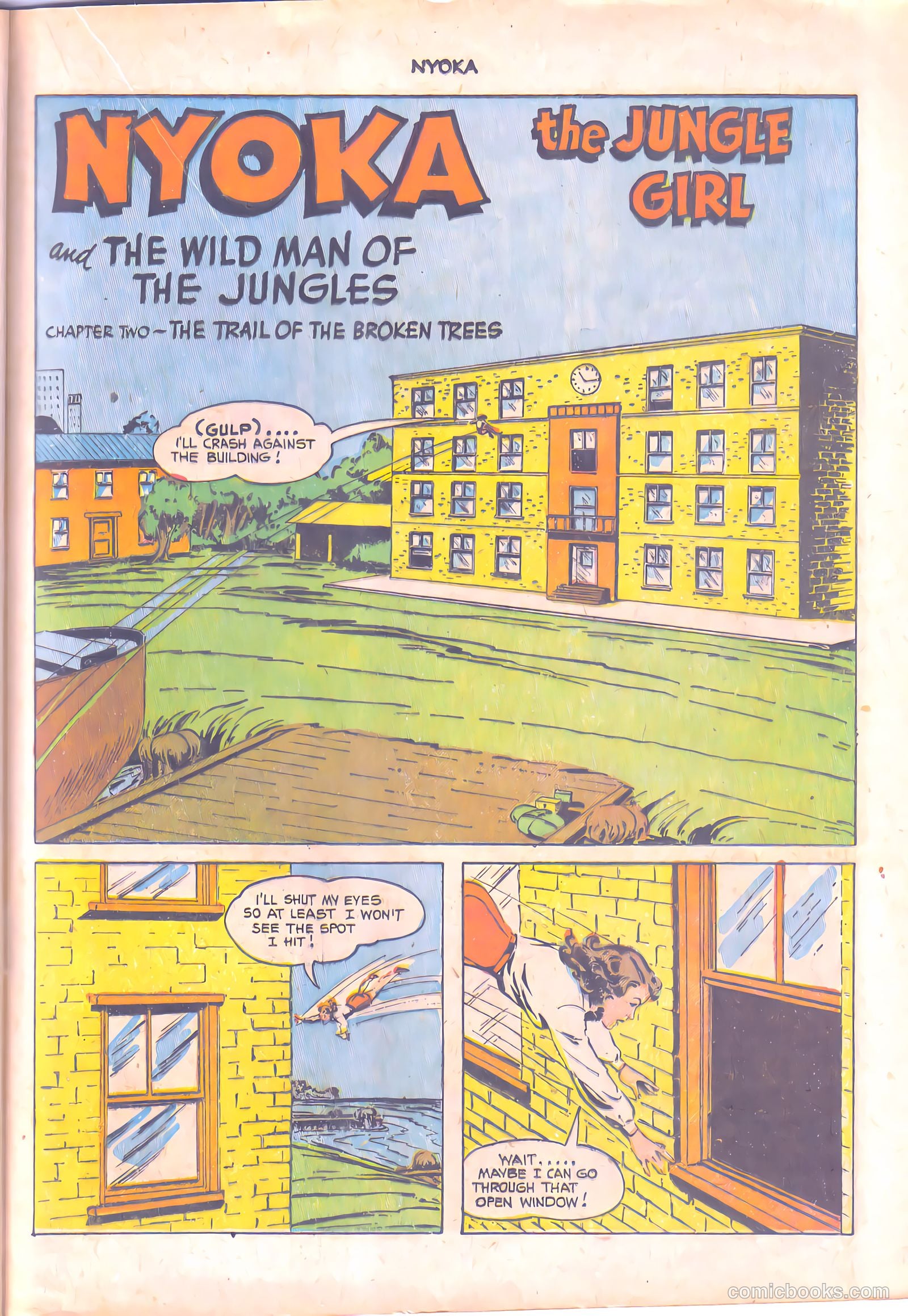 Nyoka the Jungle Girl #68 (1952, L. Miller & Son) — page 18 of 37