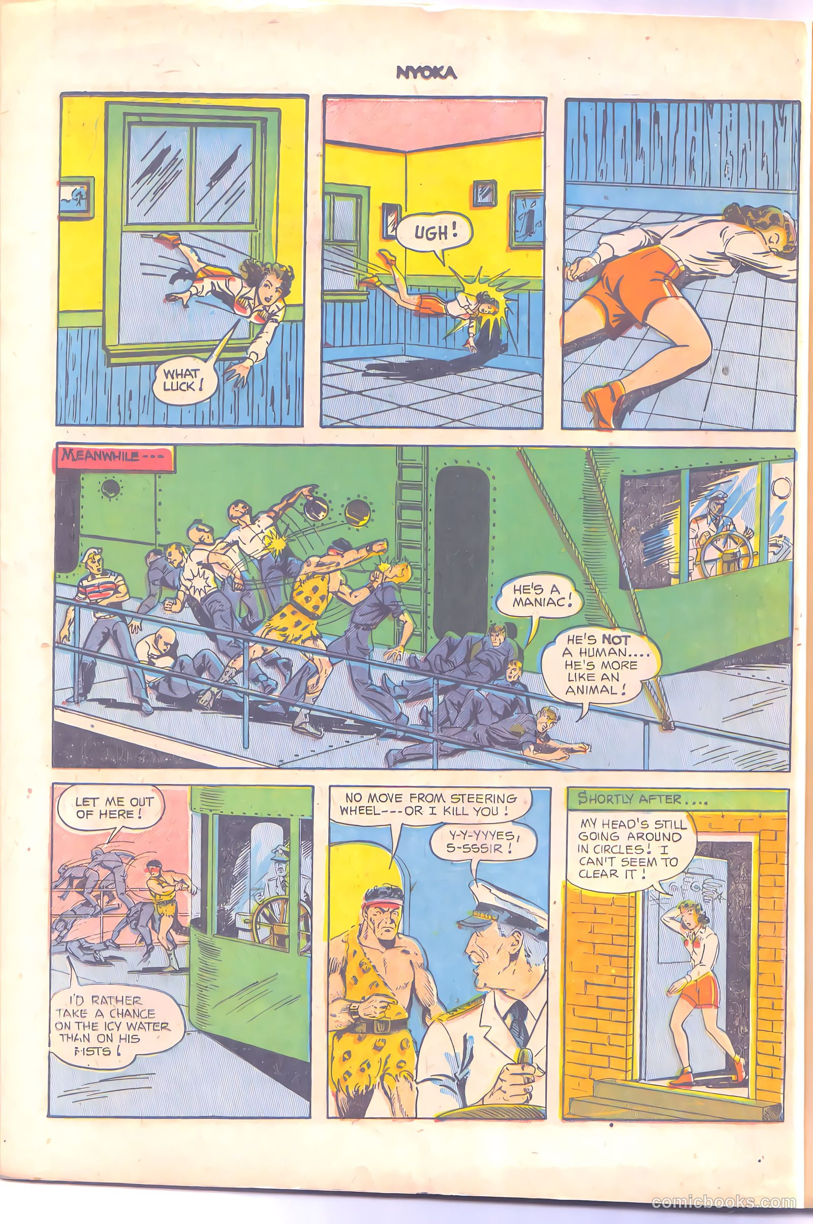 Nyoka the Jungle Girl #68 (1952, L. Miller & Son) — page 19 of 37