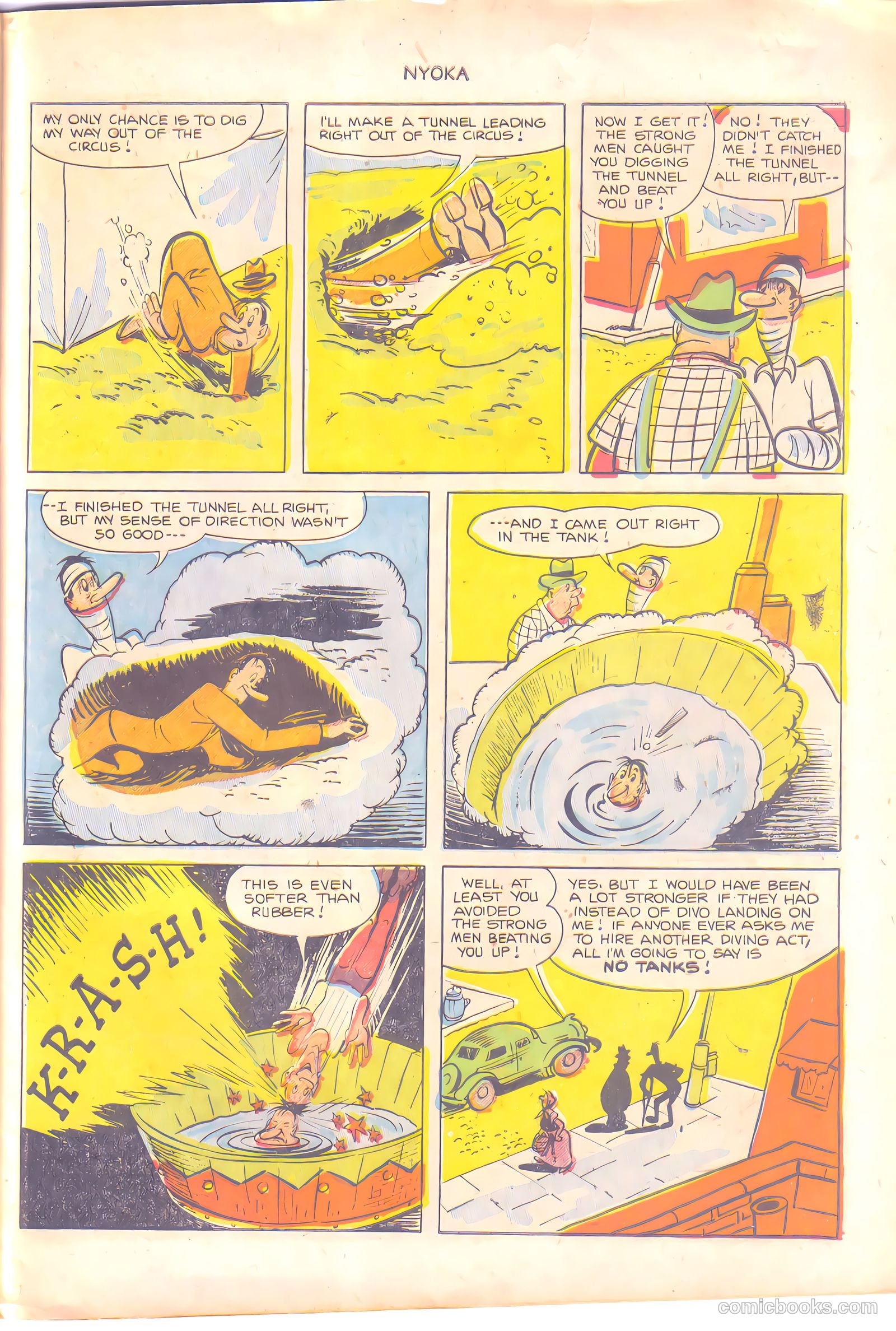 Nyoka the Jungle Girl #68 (1952, L. Miller & Son) — page 28 of 37