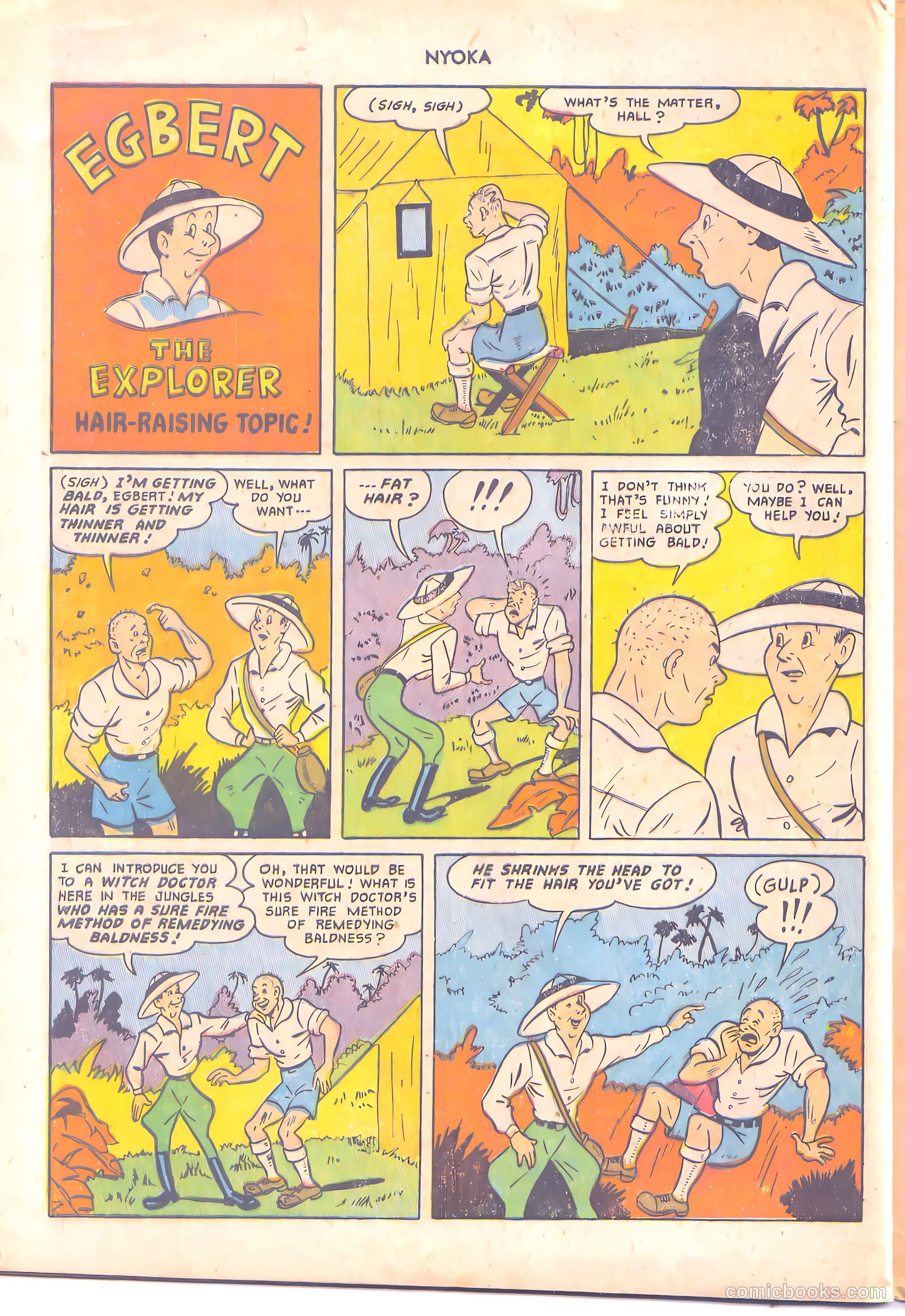 Nyoka the Jungle Girl #68 (1952, L. Miller & Son) — page 29 of 37