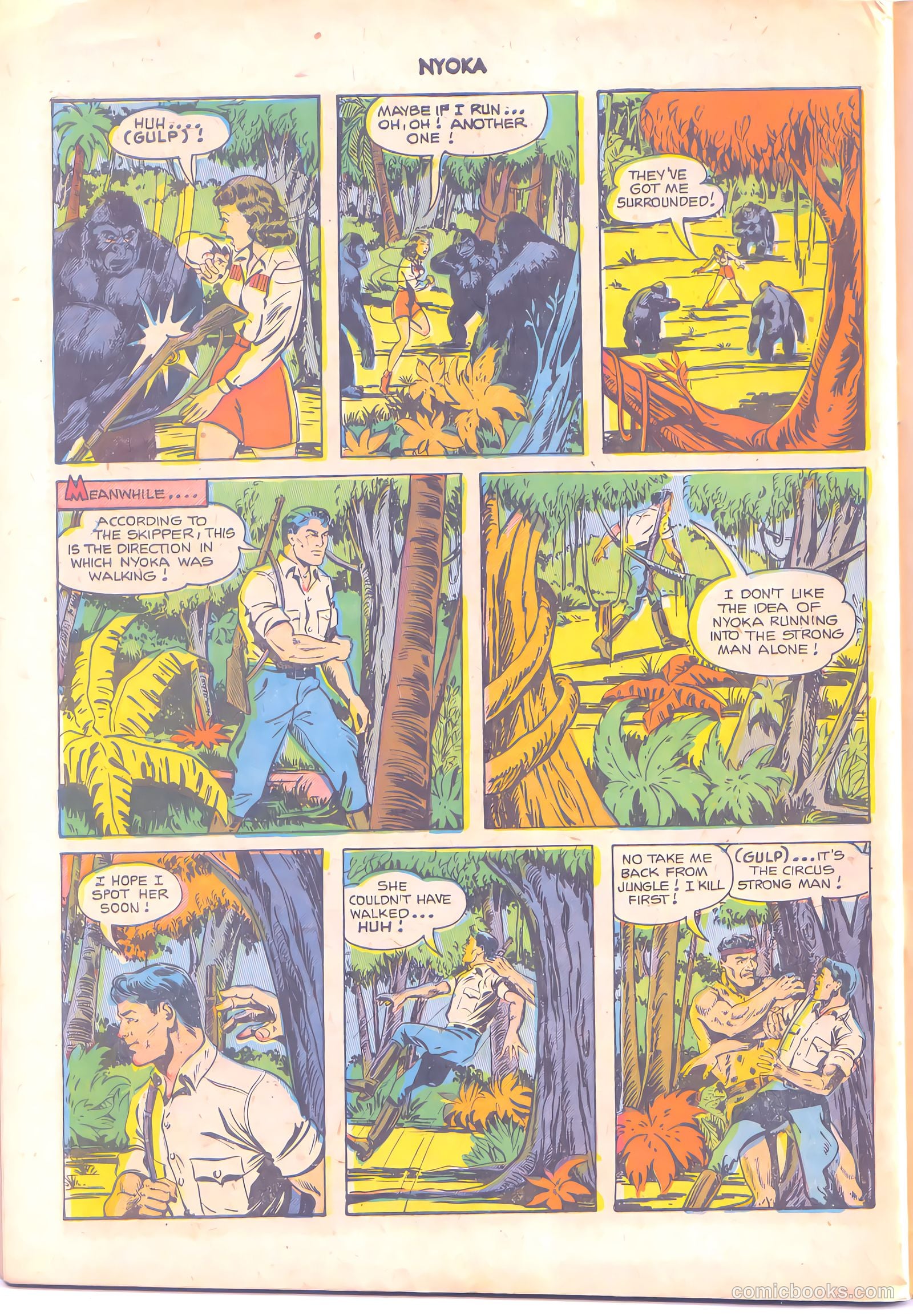 Nyoka the Jungle Girl #68 (1952, L. Miller & Son) — page 31 of 37