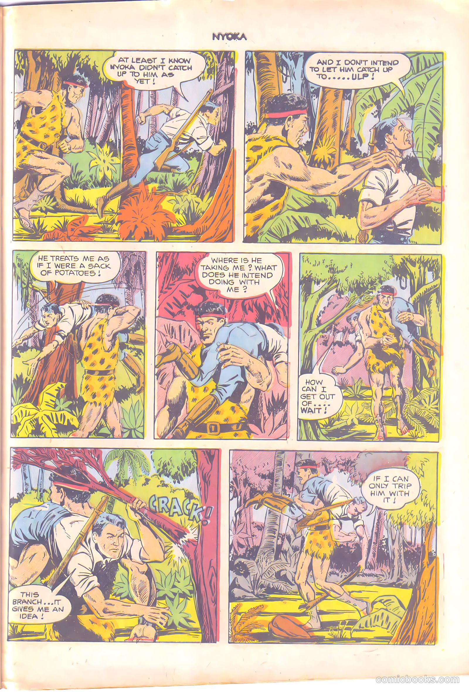 Nyoka the Jungle Girl #68 (1952, L. Miller & Son) — page 32 of 37