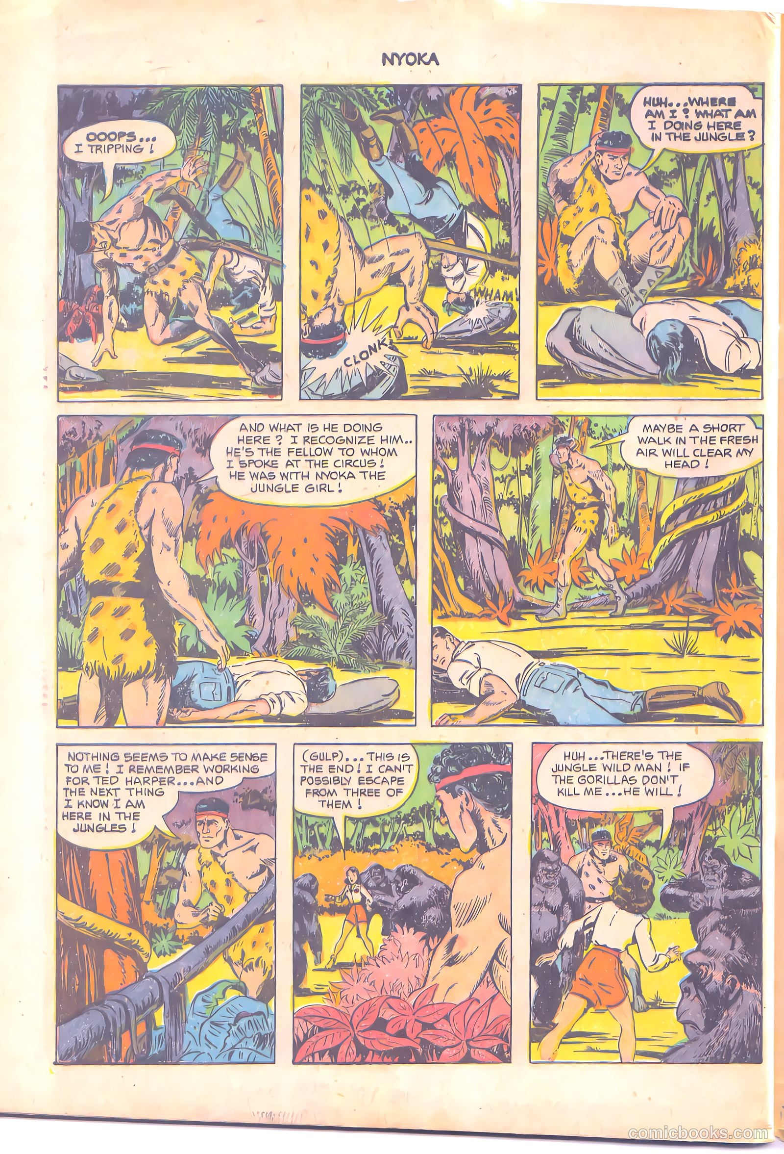 Nyoka the Jungle Girl #68 (1952, L. Miller & Son) — page 33 of 37