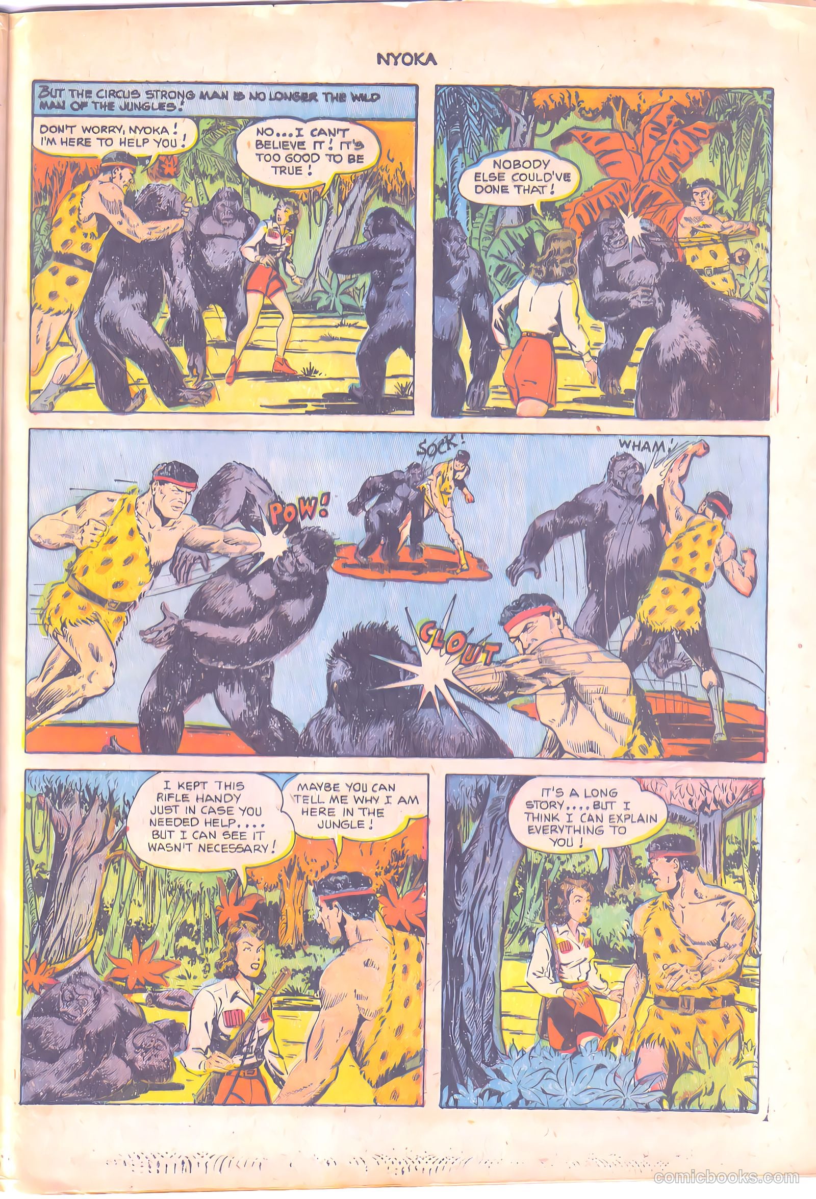 Nyoka the Jungle Girl #68 (1952, L. Miller & Son) — page 34 of 37