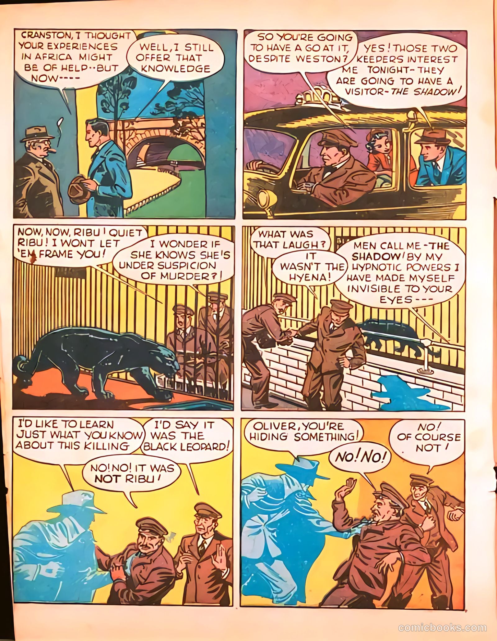 Shadow Comics #2 (1940, Streamline) — page 5 of 14