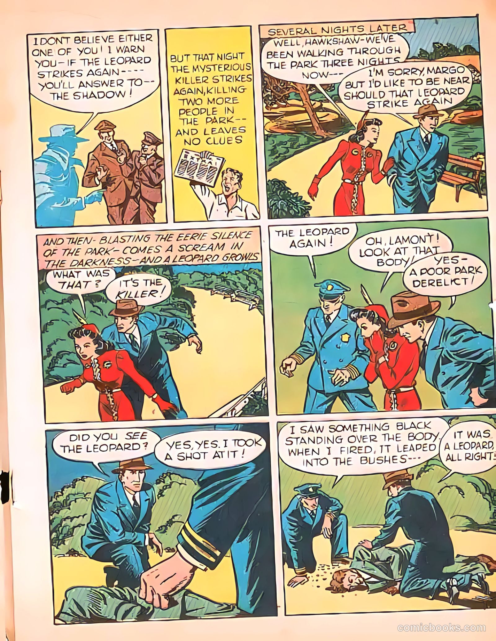 Shadow Comics #2 (1940, Streamline) — page 6 of 14