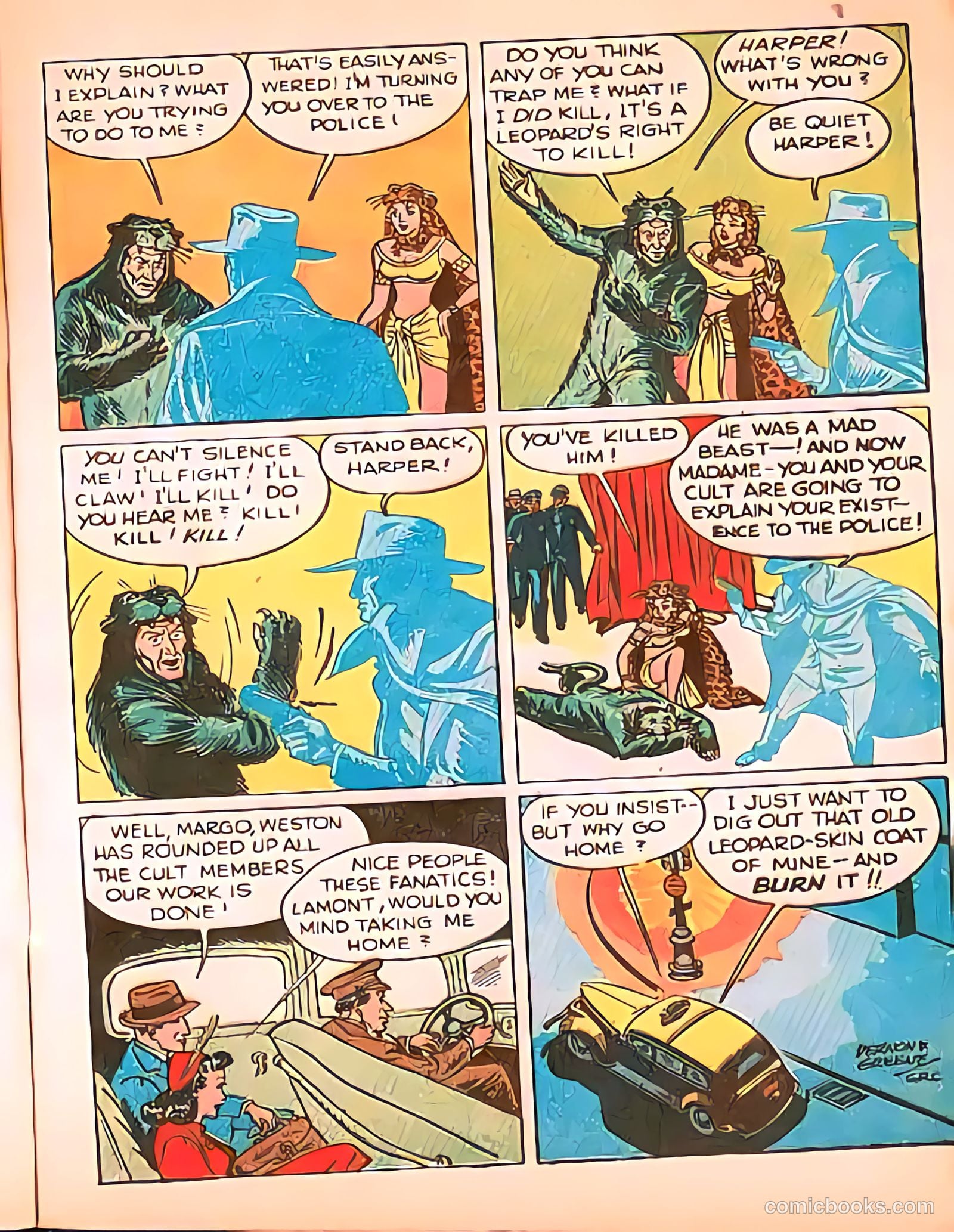 Shadow Comics #2 (1940, Streamline) — page 14 of 14