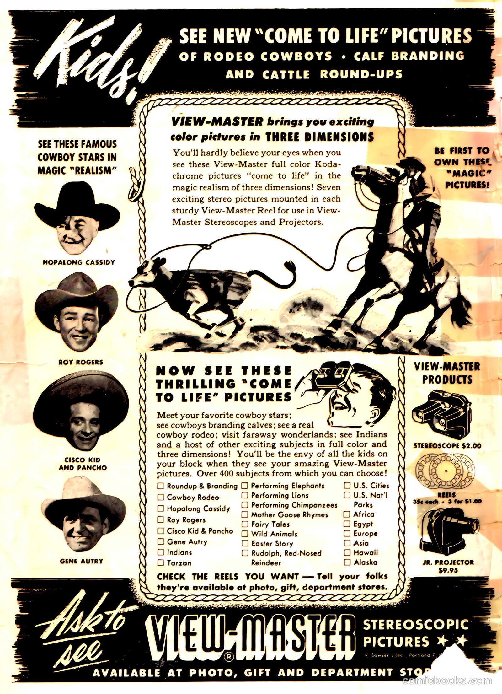 Monte Hale Western #61 (1951, L. Miller & Son) — page 2 of 36