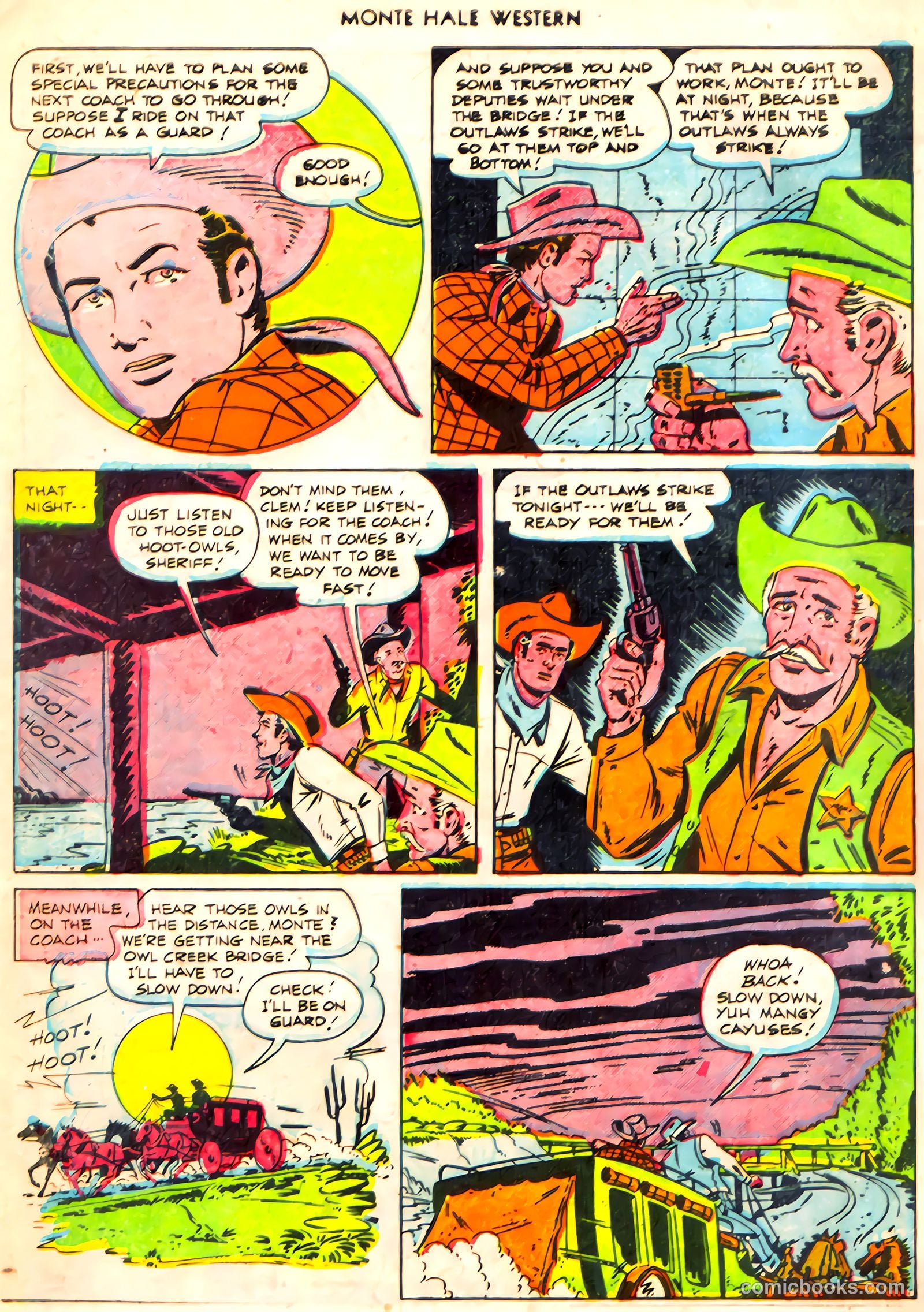 Monte Hale Western #61 (1951, L. Miller & Son) — page 6 of 36
