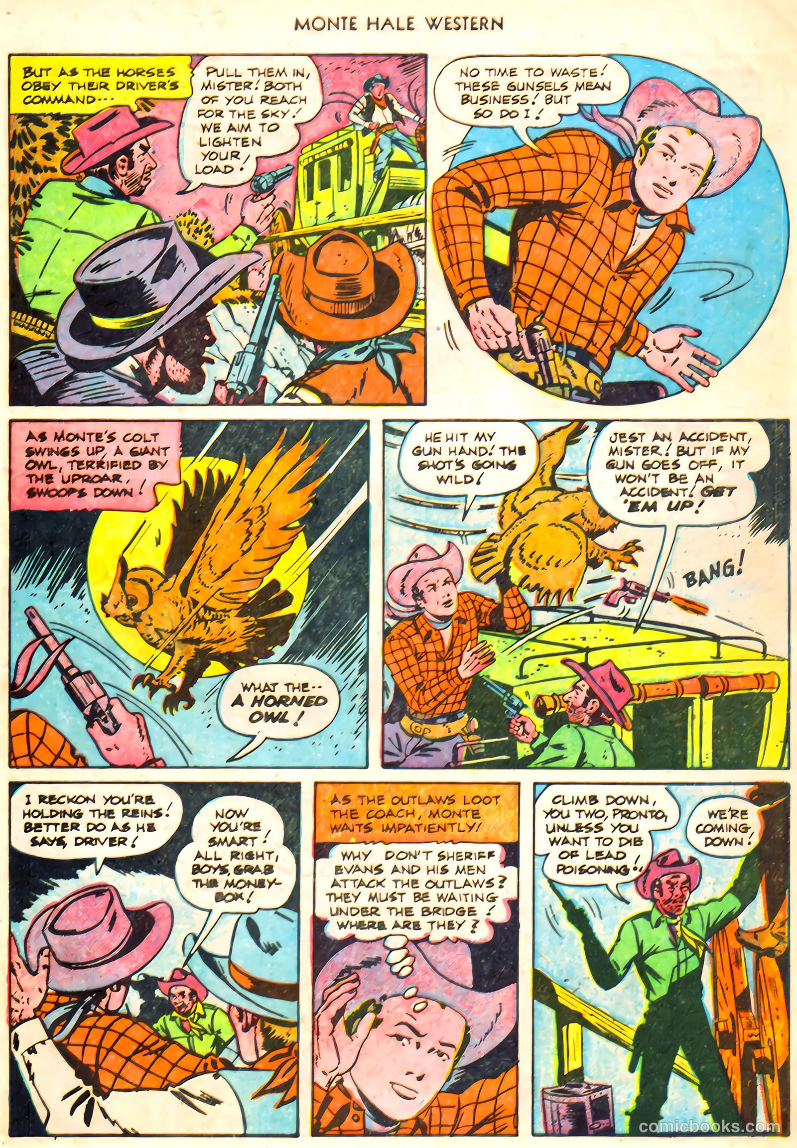 Monte Hale Western #61 (1951, L. Miller & Son) — page 7 of 36