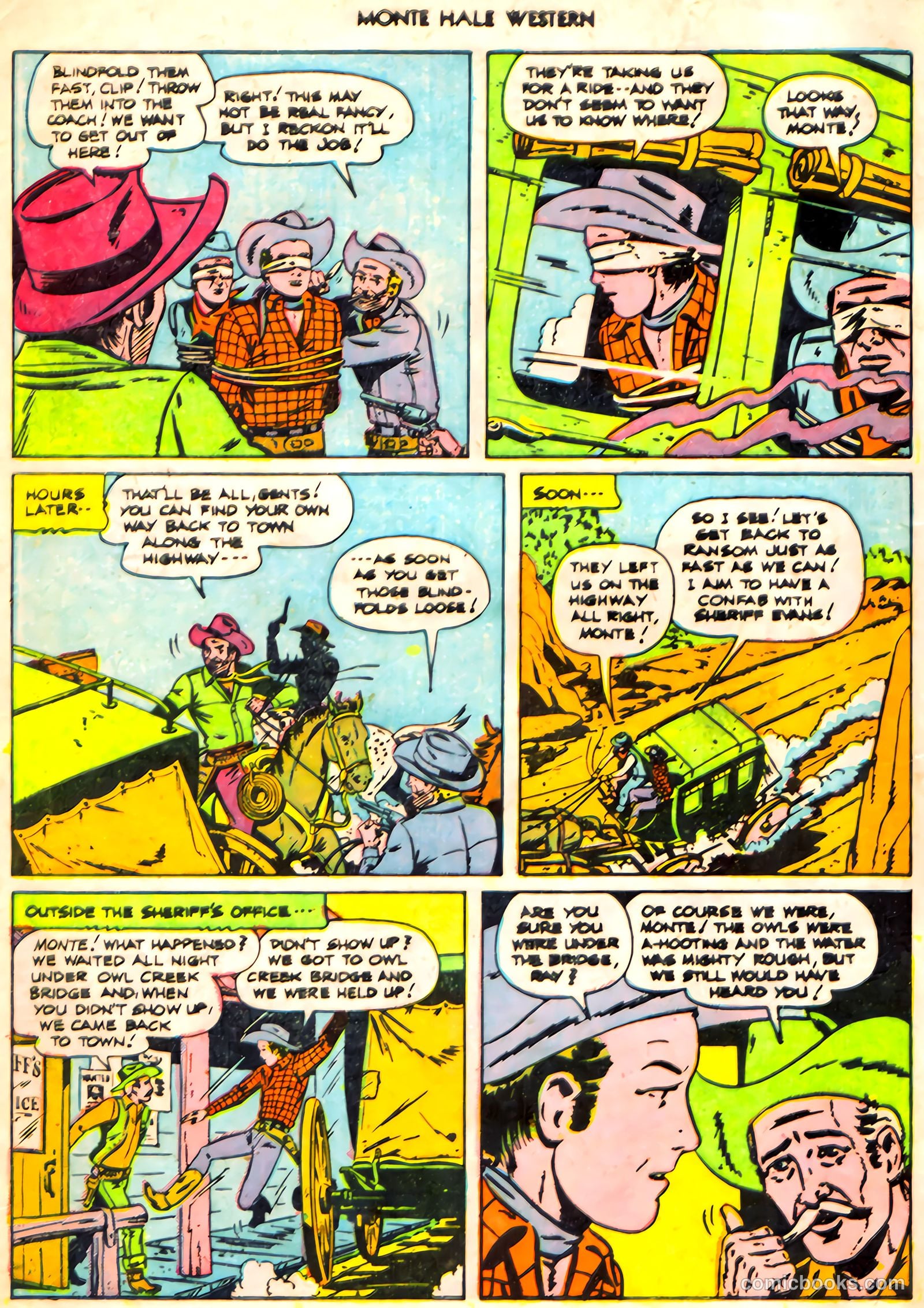 Monte Hale Western #61 (1951, L. Miller & Son) — page 8 of 36