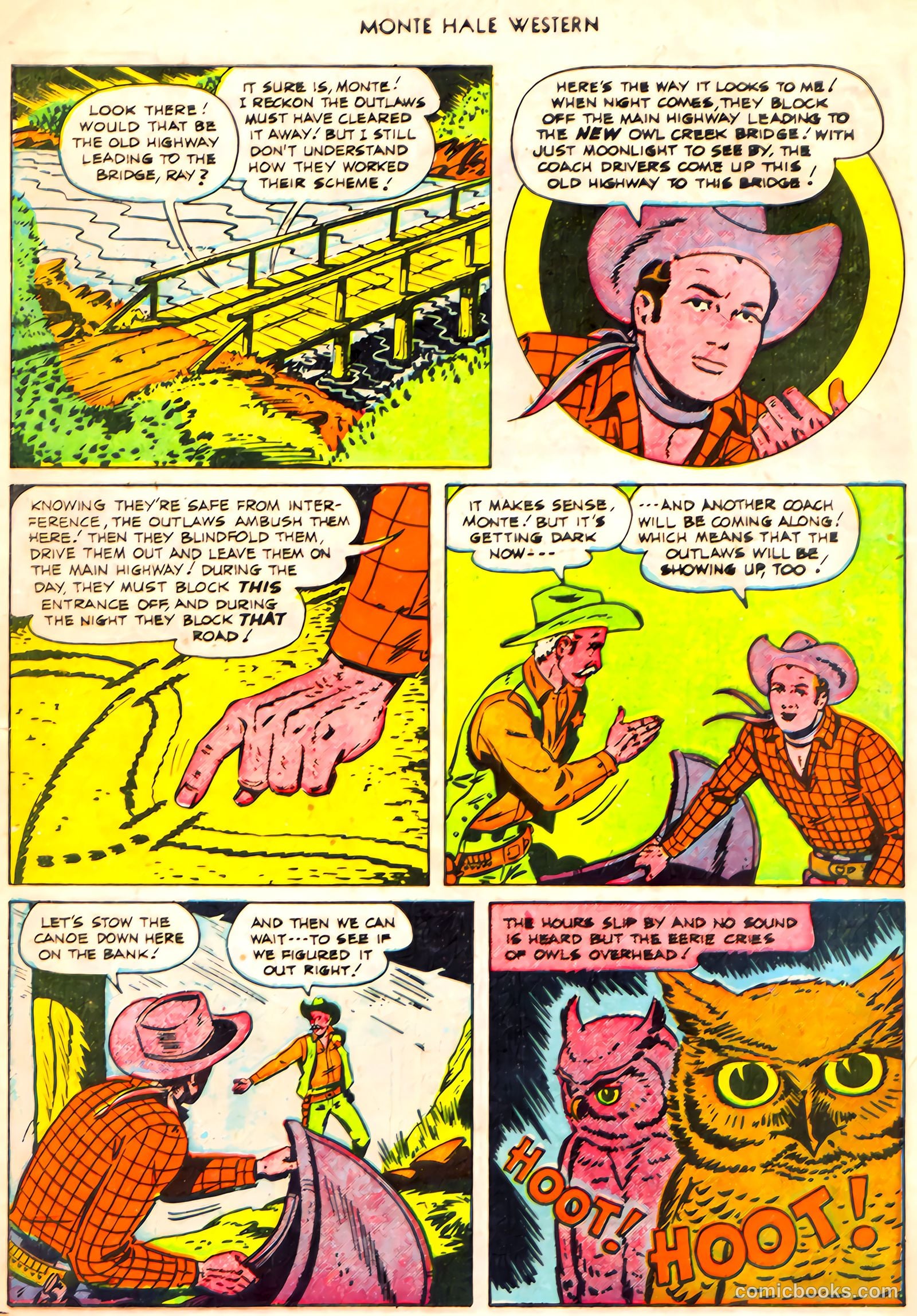 Monte Hale Western #61 (1951, L. Miller & Son) — page 10 of 36