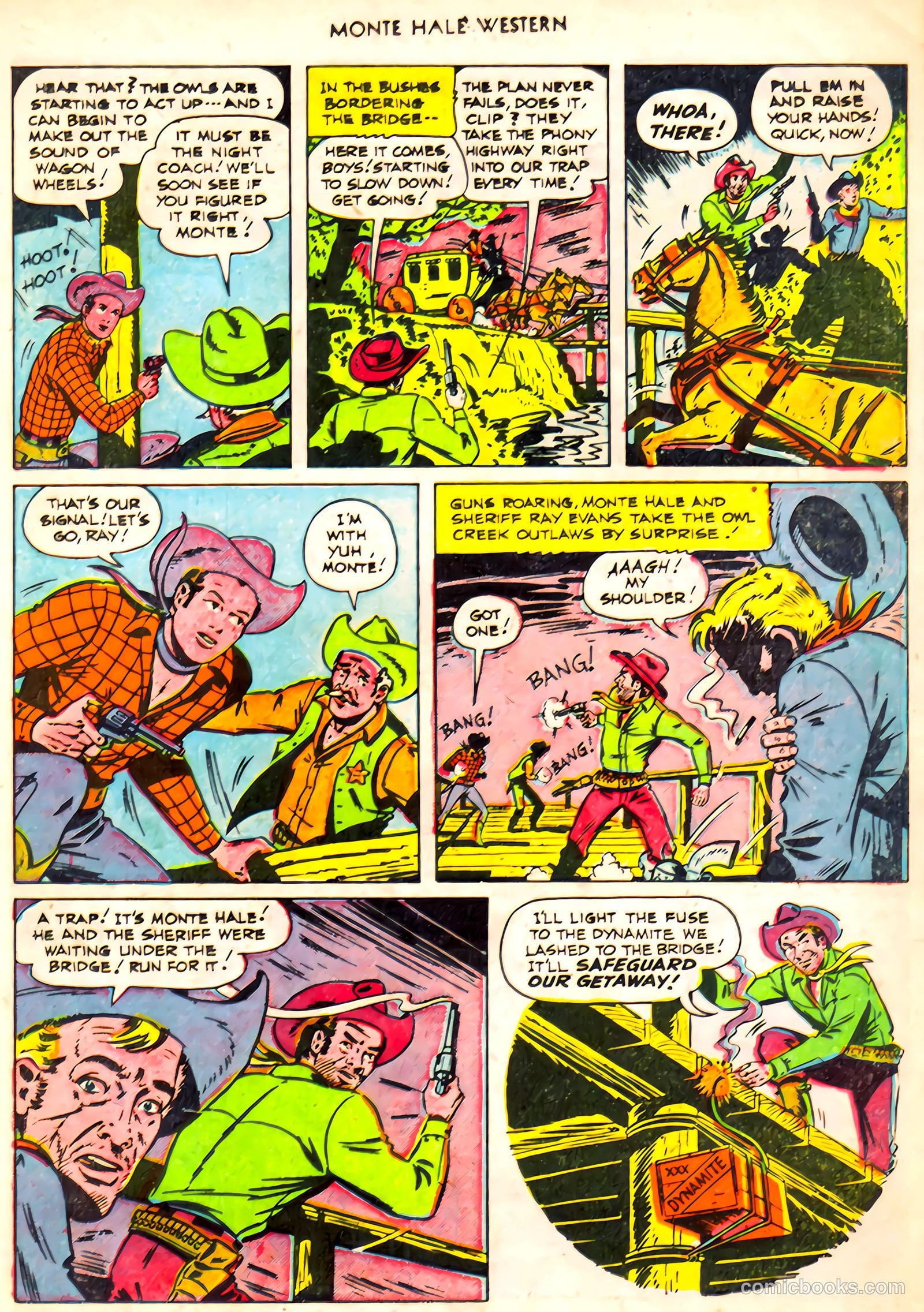 Monte Hale Western #61 (1951, L. Miller & Son) — page 11 of 36