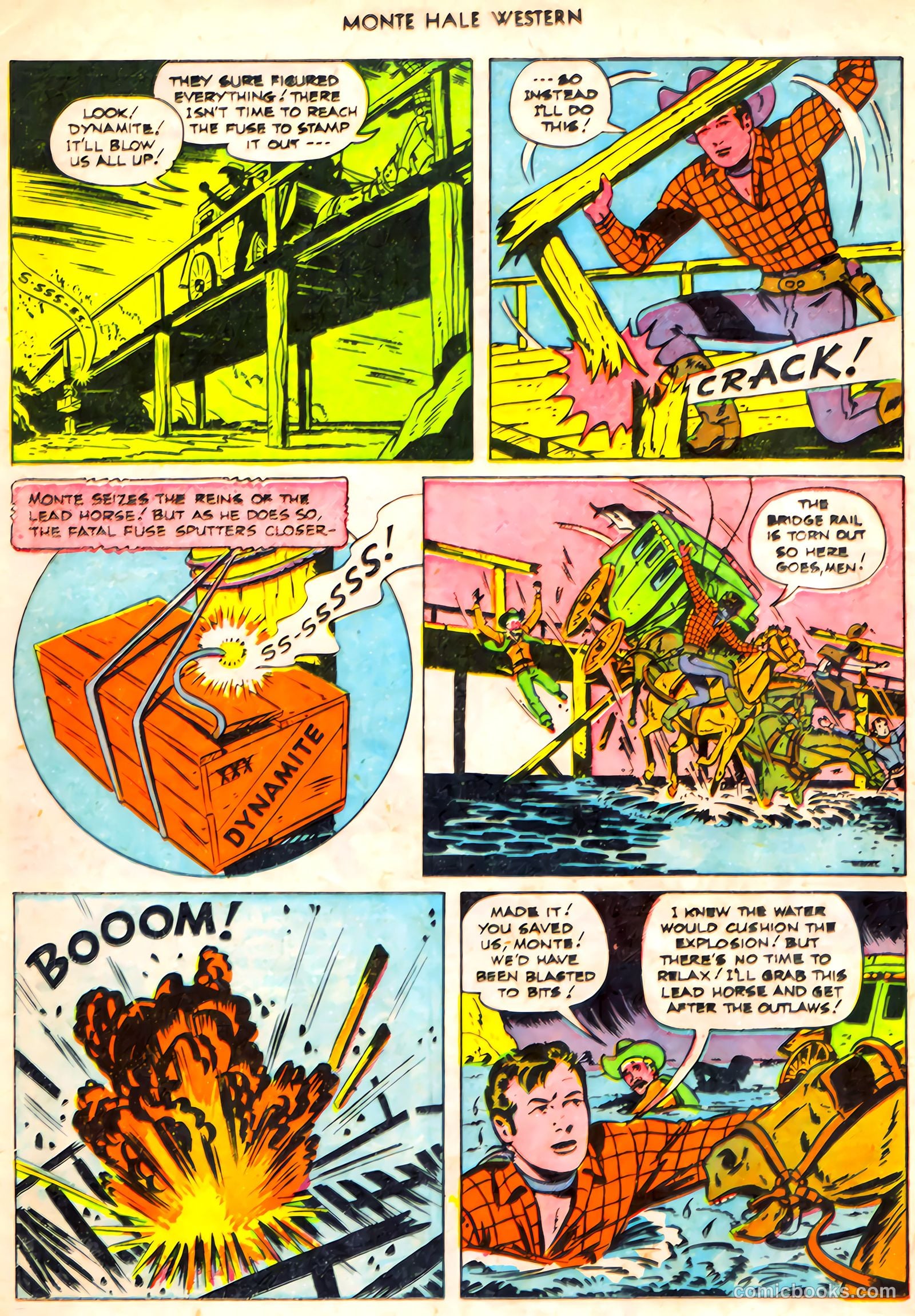 Monte Hale Western #61 (1951, L. Miller & Son) — page 12 of 36