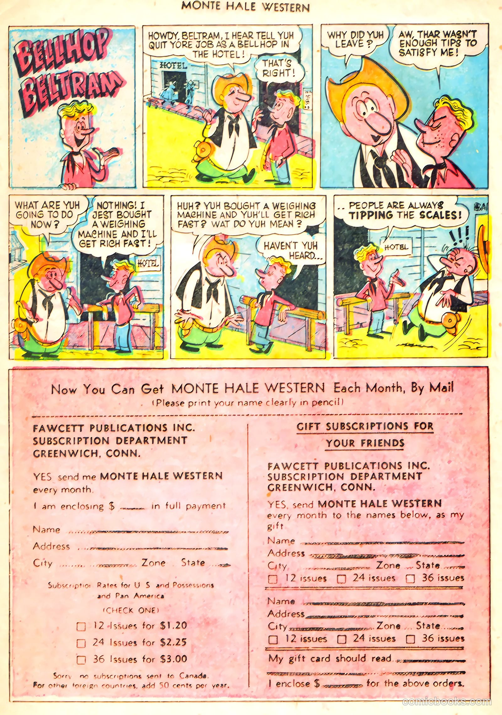 Monte Hale Western #61 (1951, L. Miller & Son) — page 14 of 36