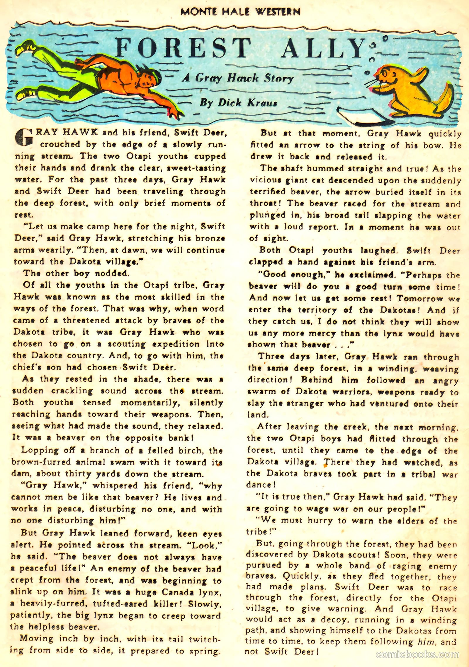 Monte Hale Western #61 (1951, L. Miller & Son) — page 15 of 36