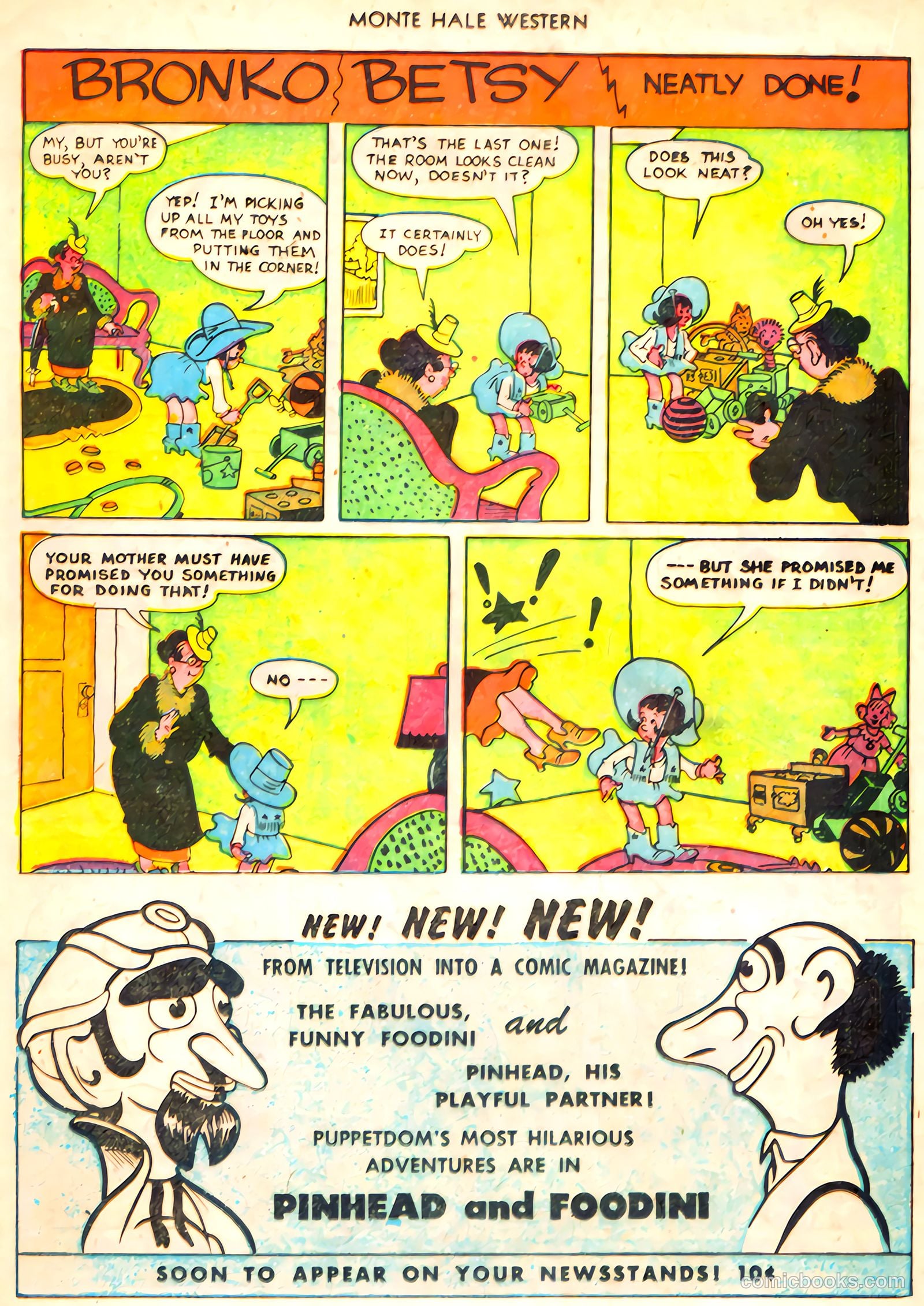 Monte Hale Western #61 (1951, L. Miller & Son) — page 18 of 36