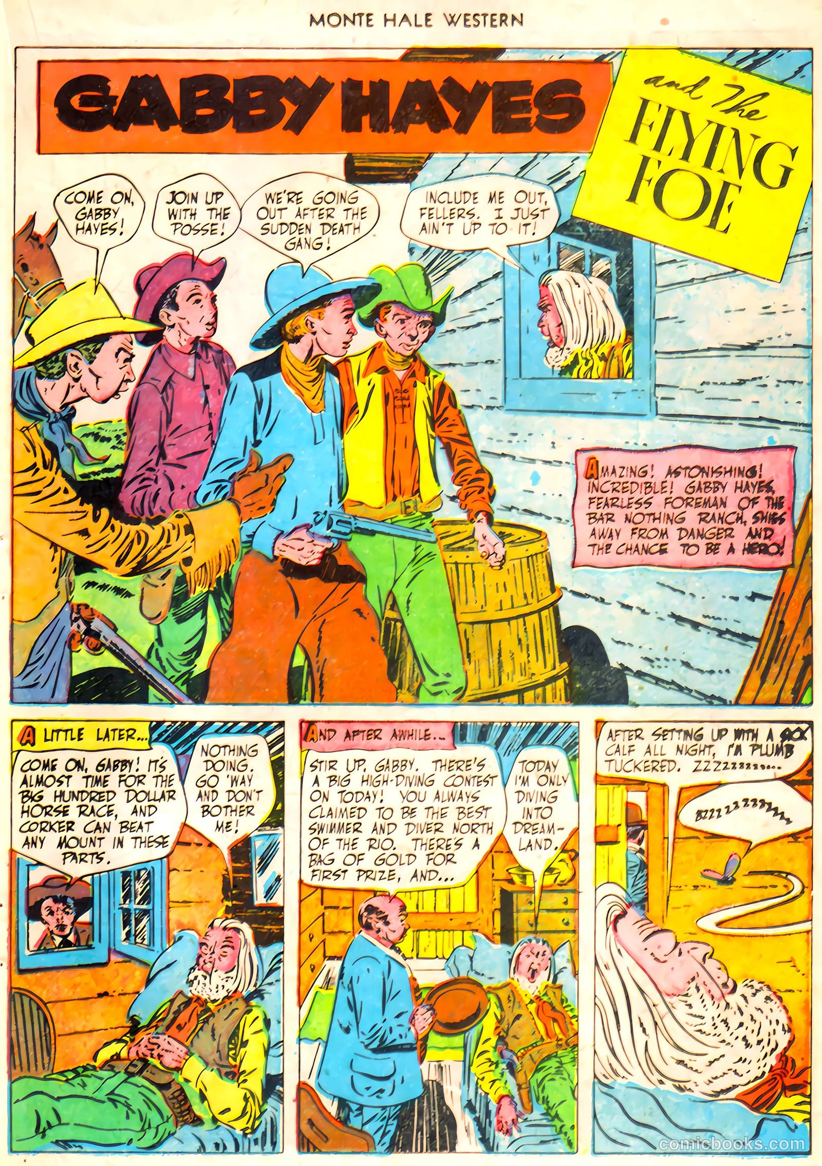 Monte Hale Western #61 (1951, L. Miller & Son) — page 19 of 36