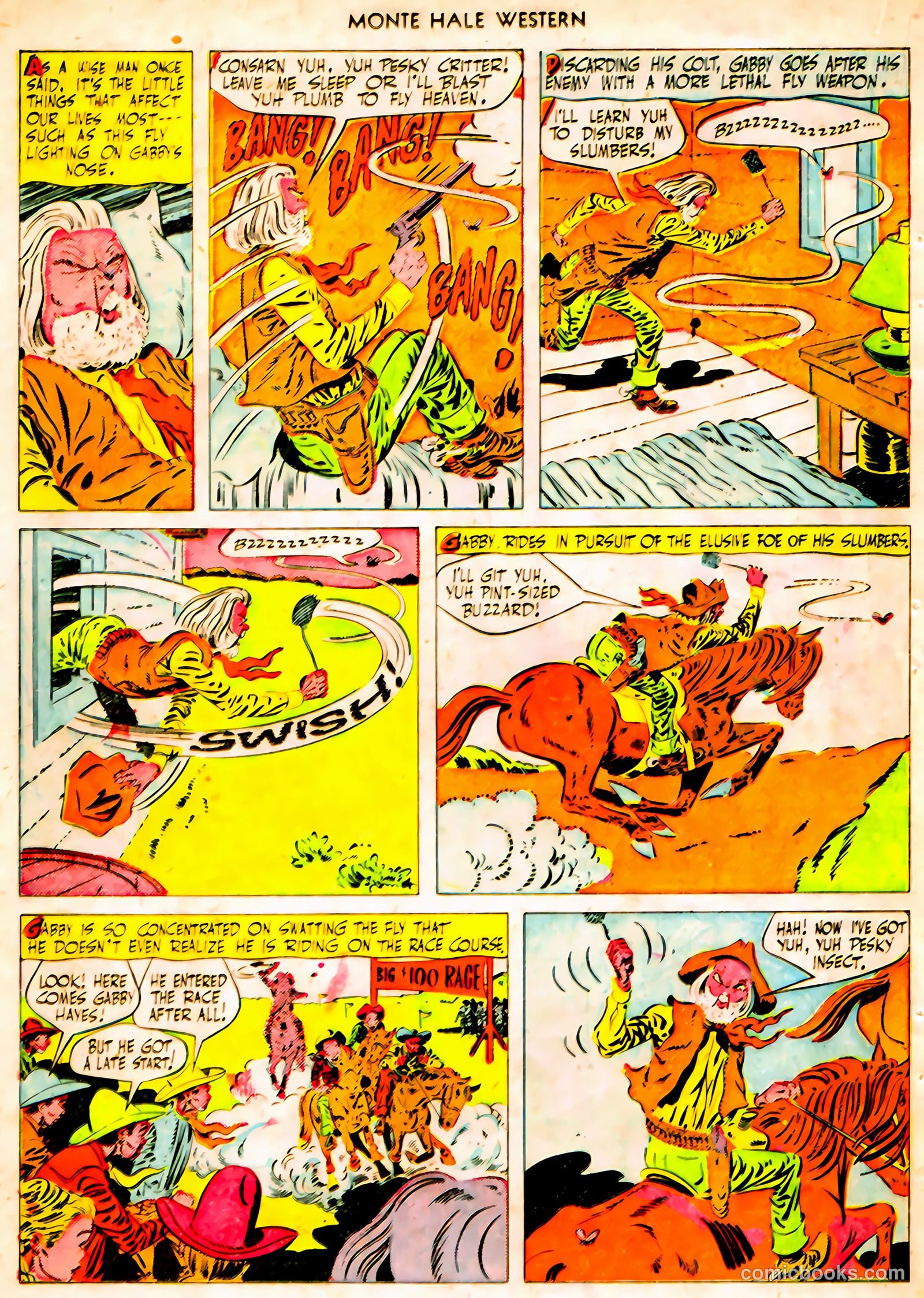 Monte Hale Western #61 (1951, L. Miller & Son) — page 20 of 36