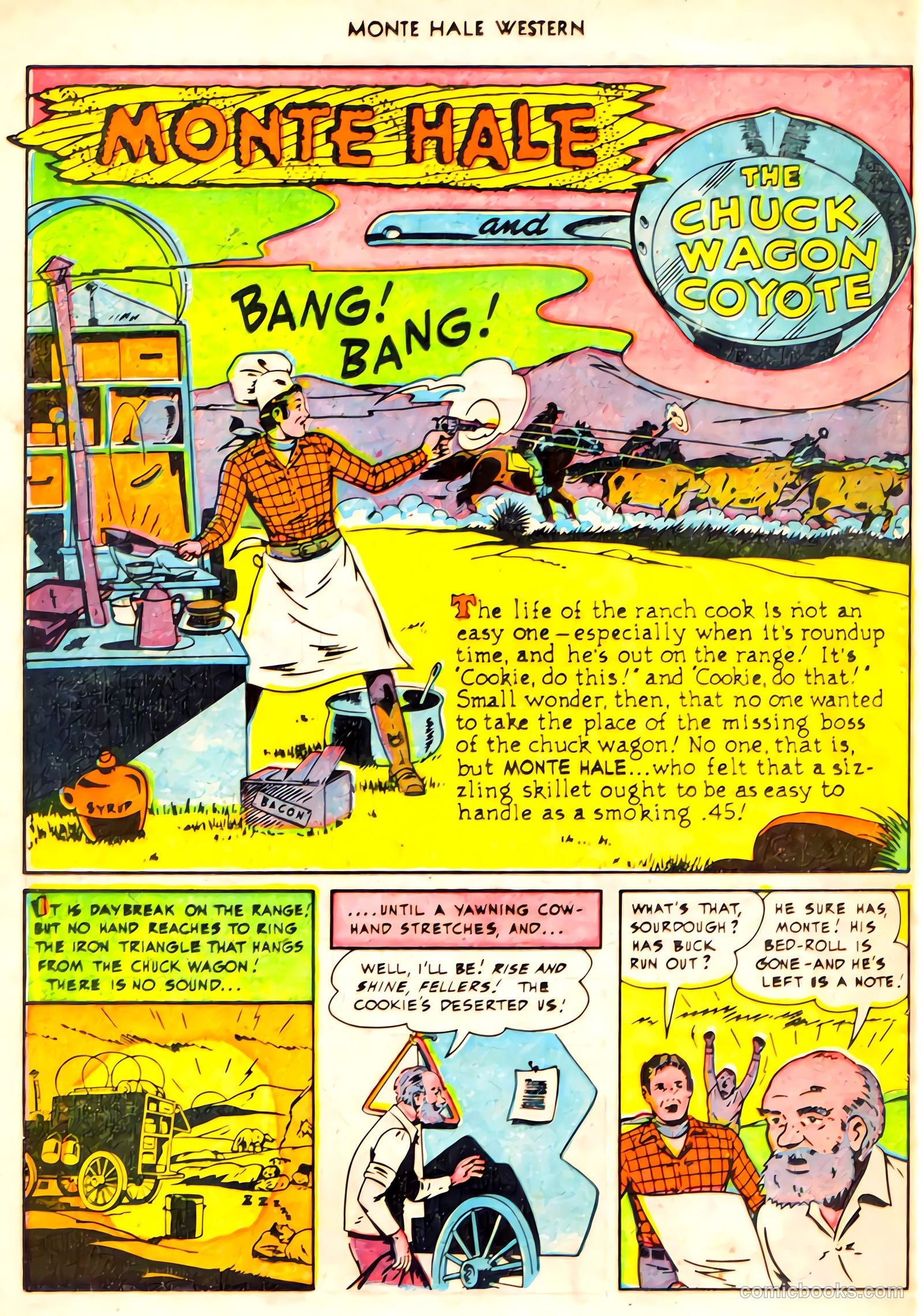 Monte Hale Western #61 (1951, L. Miller & Son) — page 26 of 36