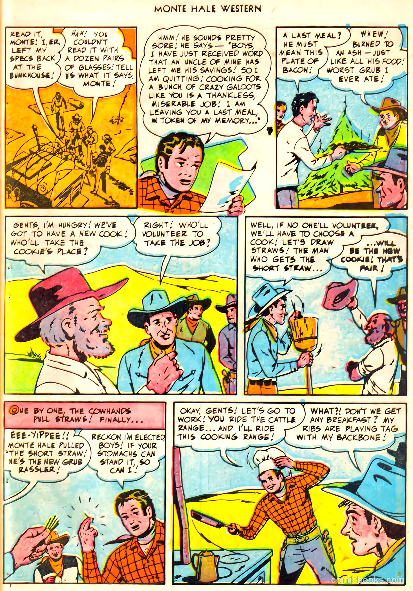 Monte Hale Western #61 (1951, L. Miller & Son) — page 27 of 36