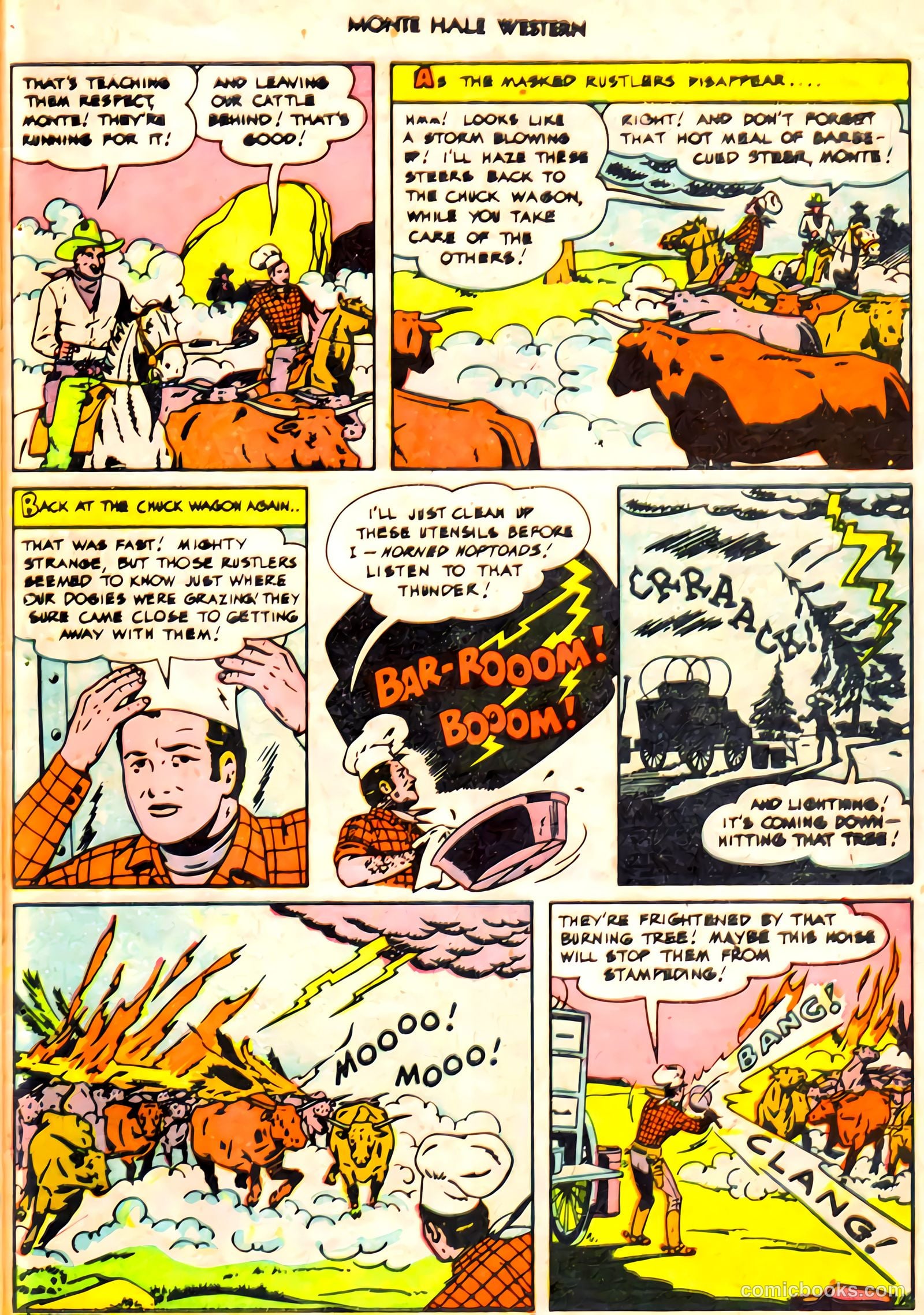 Monte Hale Western #61 (1951, L. Miller & Son) — page 29 of 36