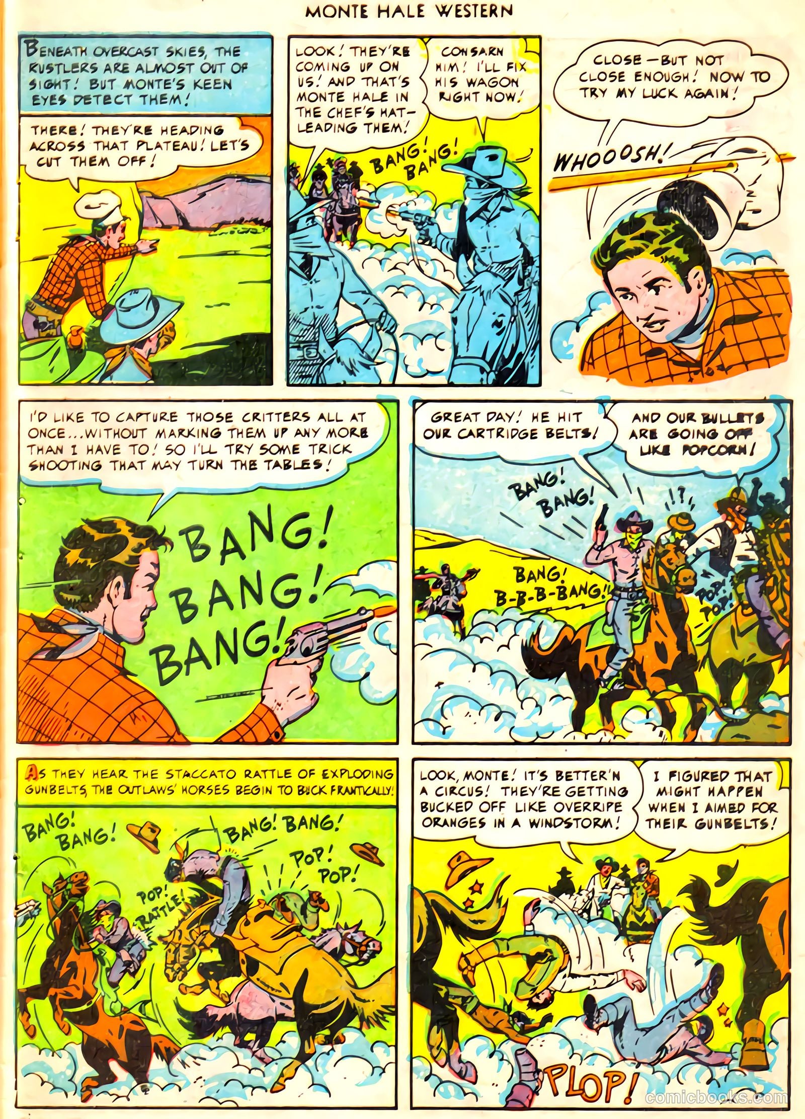 Monte Hale Western #61 (1951, L. Miller & Son) — page 31 of 36