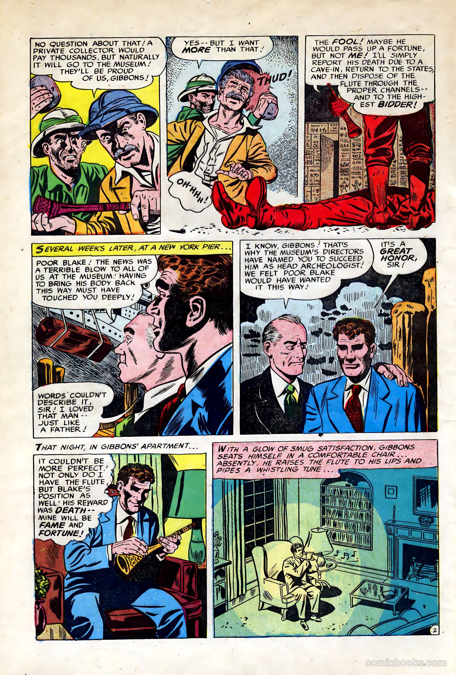 Out of the Night #21 (1953) — page 4 of 36