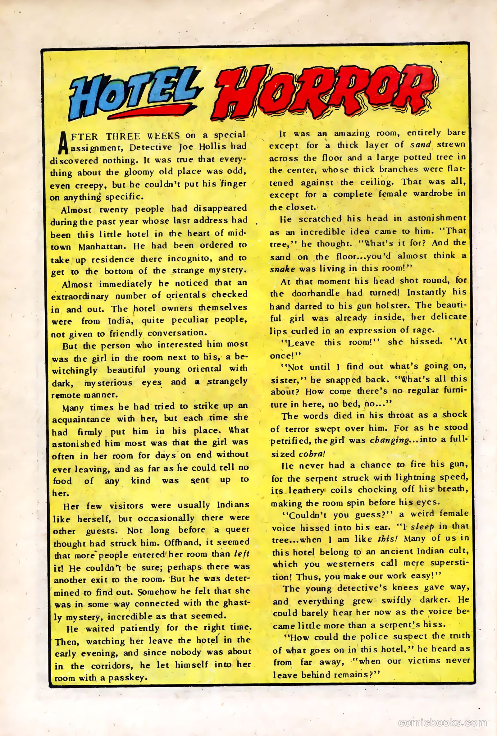 Out of the Night #21 (1953) — page 10 of 36
