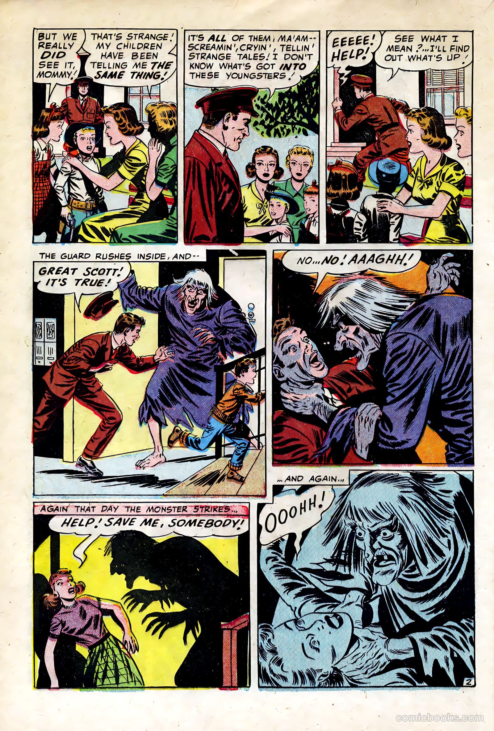 Out of the Night #21 (1953) — page 16 of 36