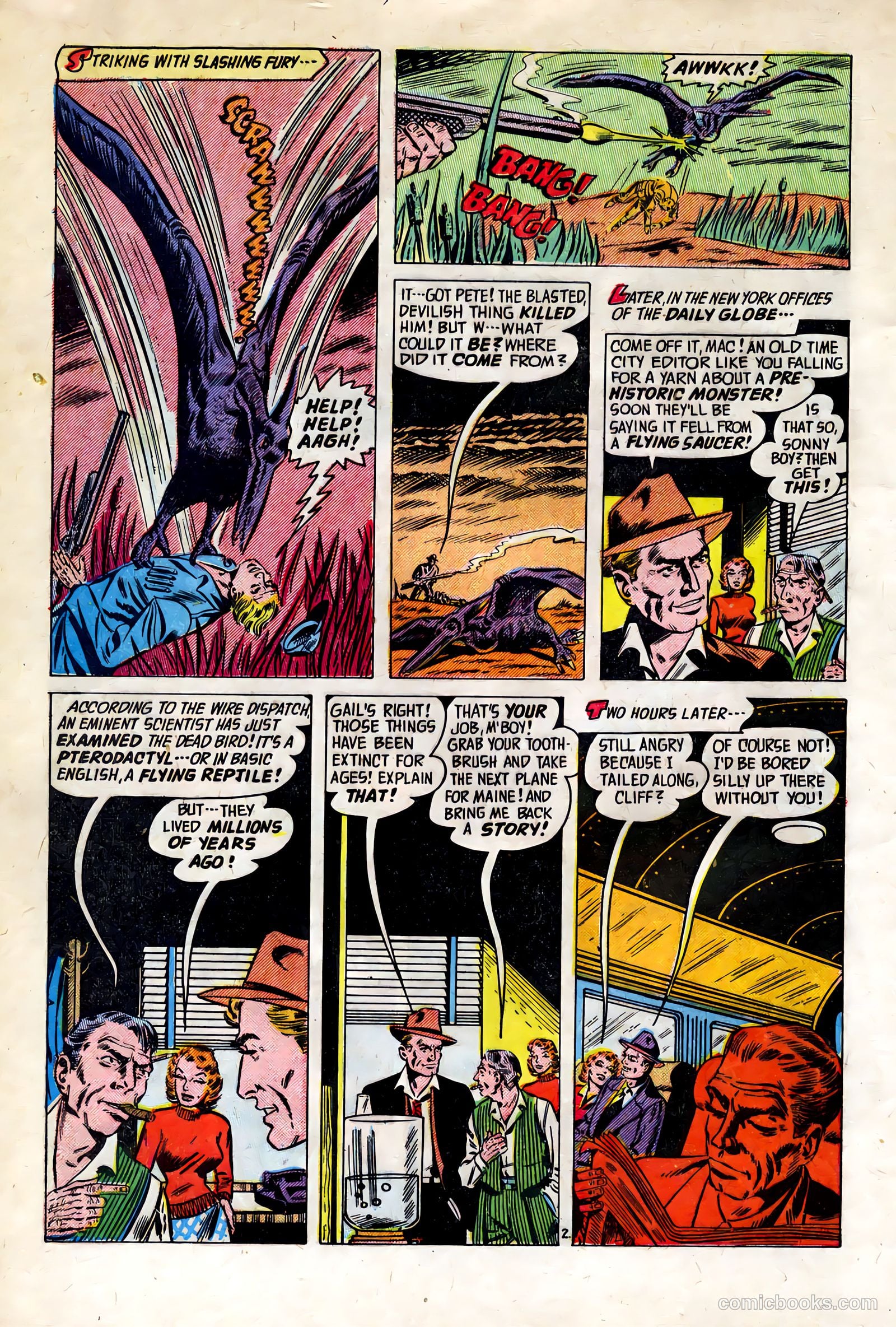 Out of the Night #21 (1953) — page 28 of 36