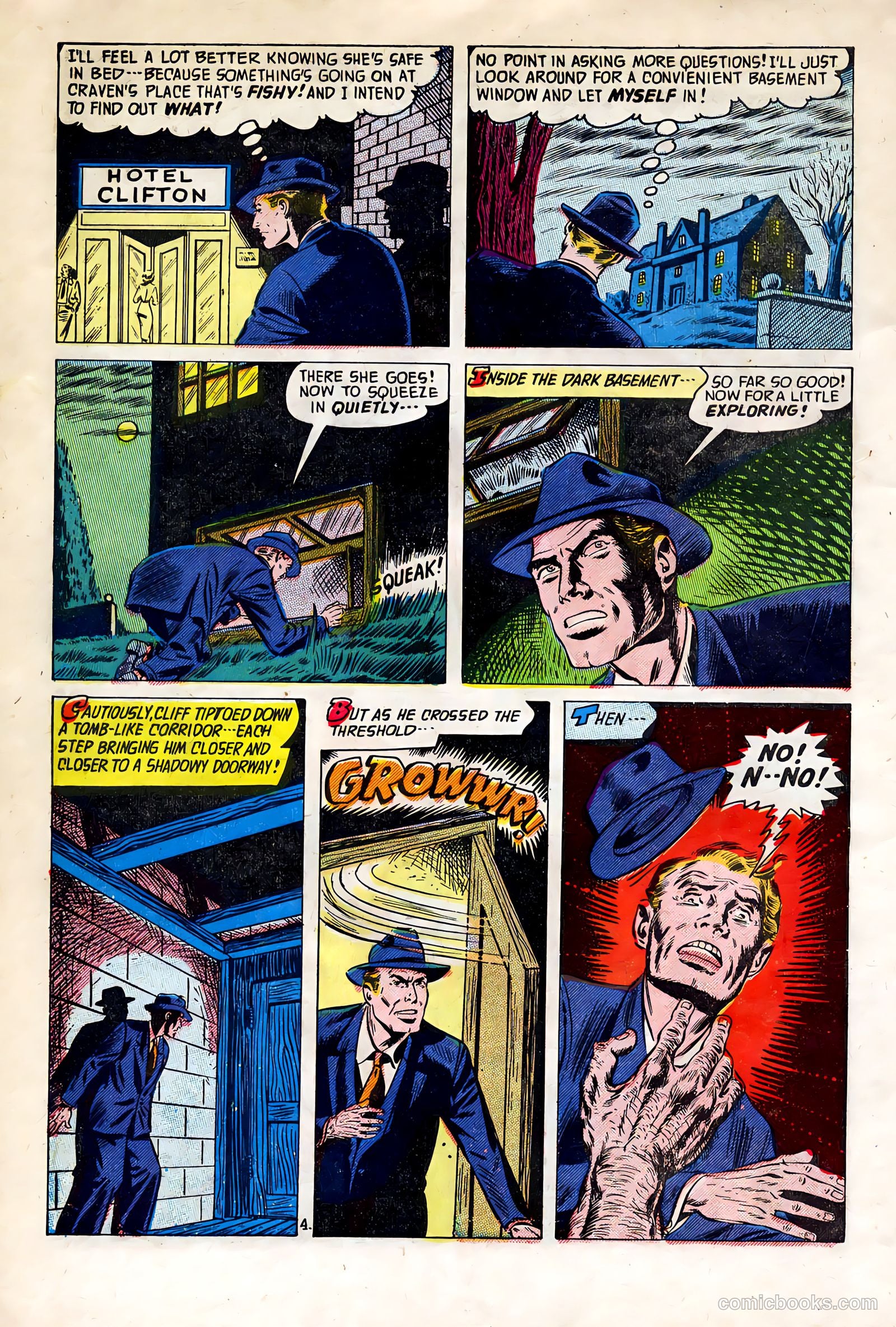 Out of the Night #21 (1953) — page 30 of 36