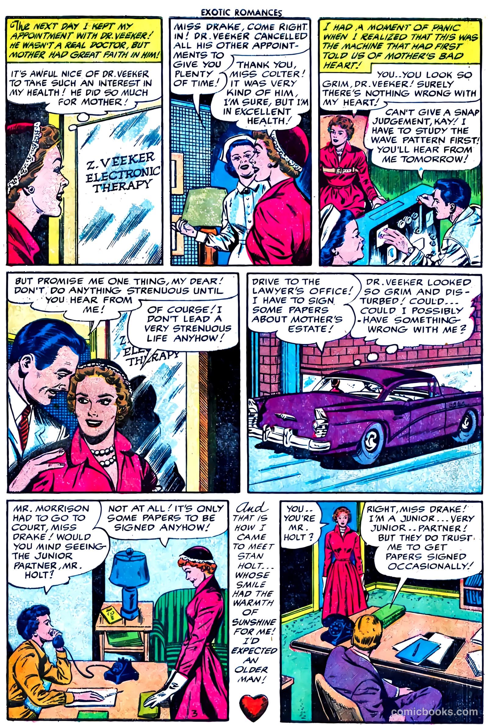 Exotic Romances #1 (1955) — page 4 of 33