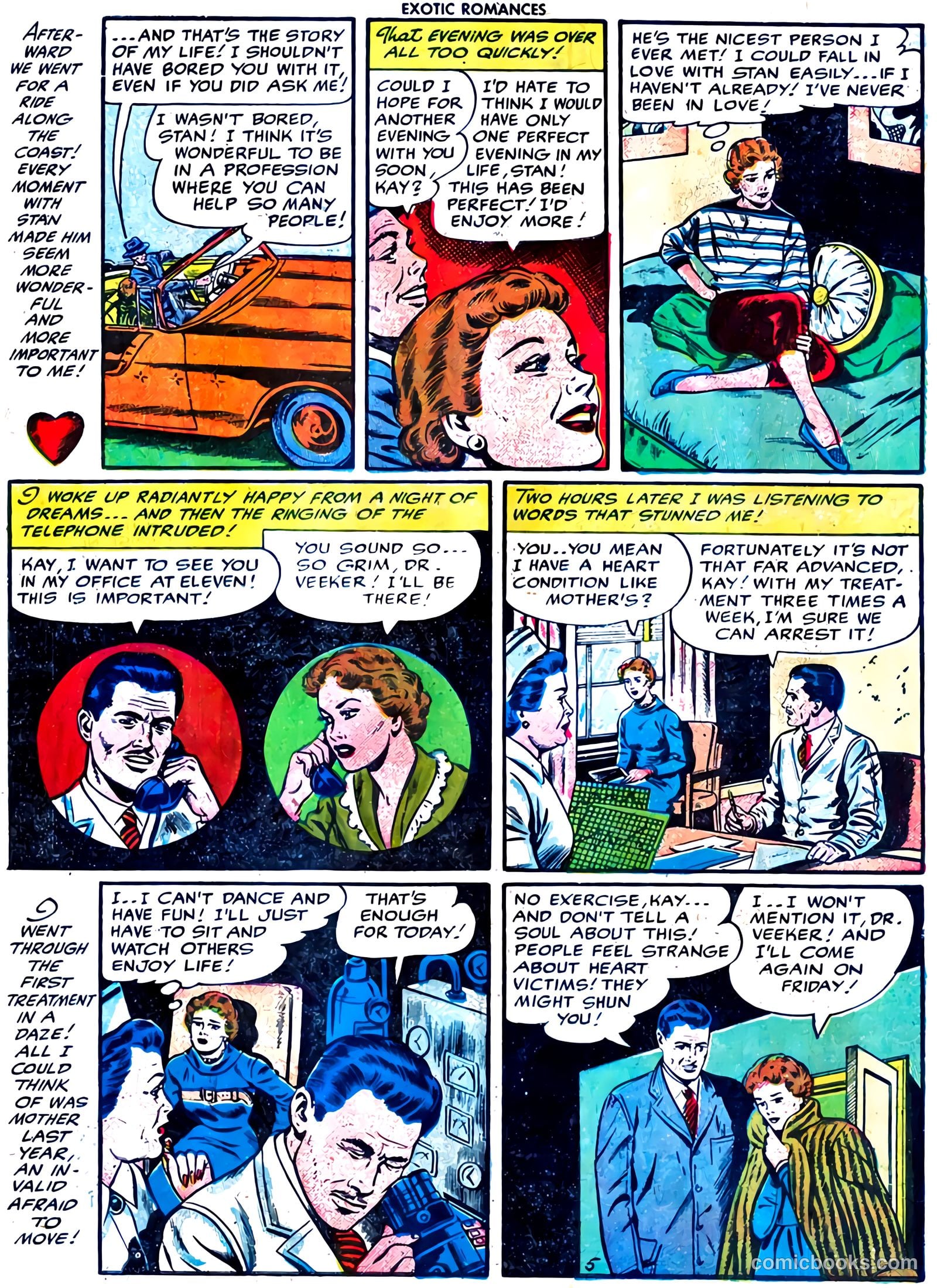 Exotic Romances #1 (1955) — page 6 of 33