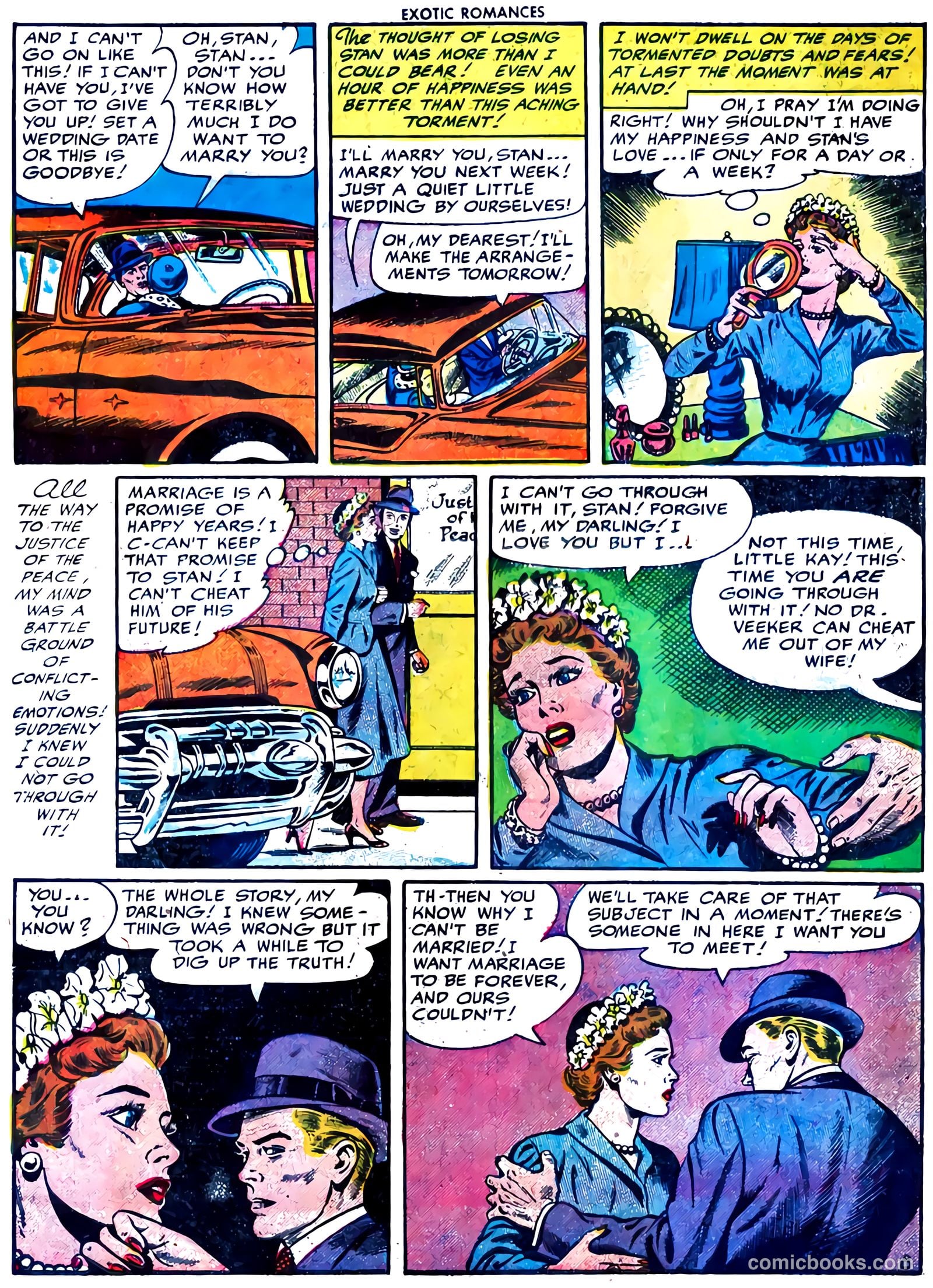 Exotic Romances #1 (1955) — page 9 of 33