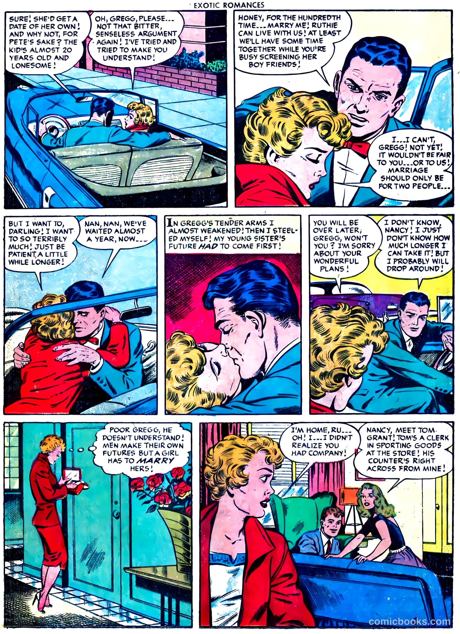 Exotic Romances #1 (1955) — page 12 of 33