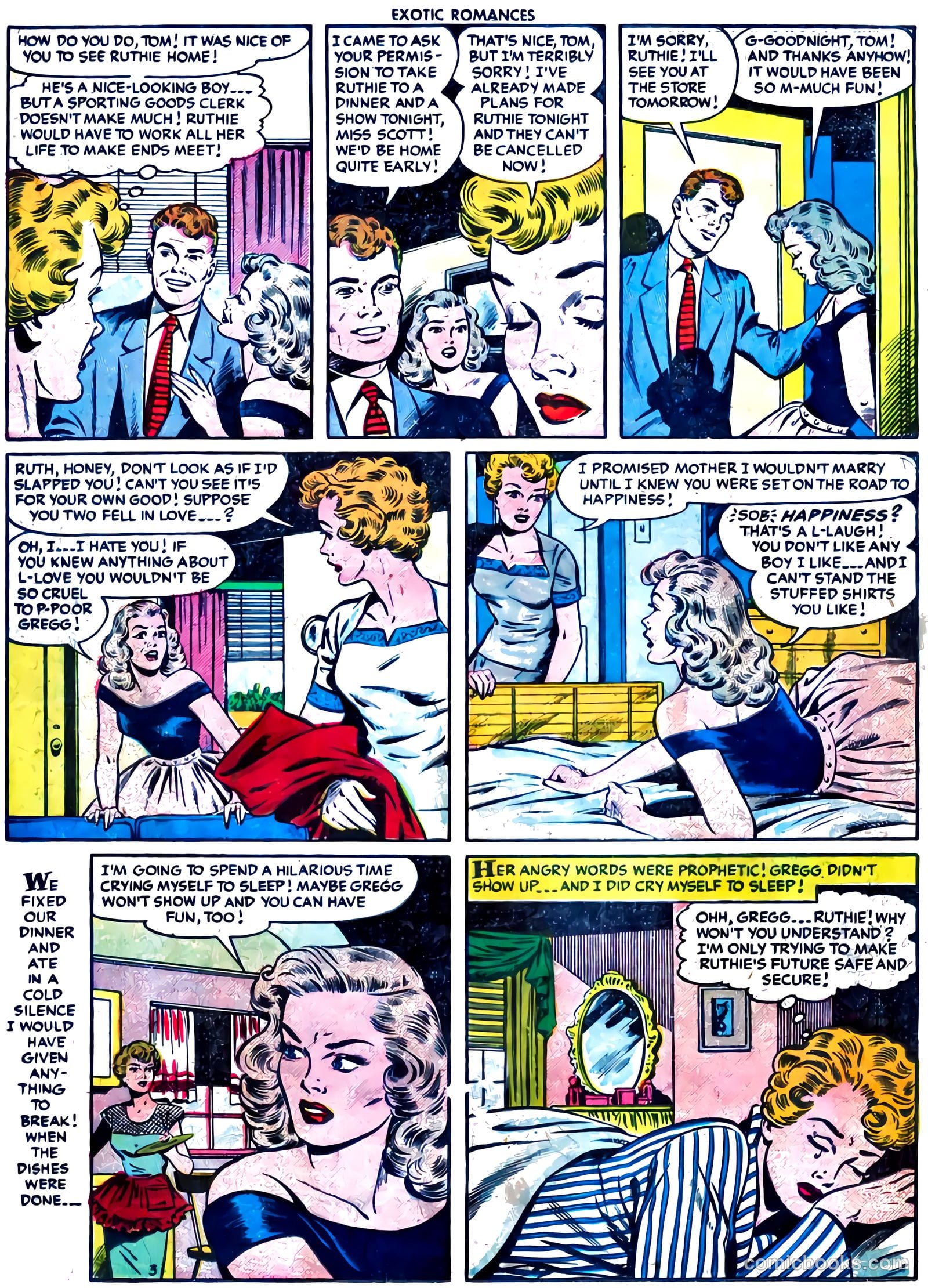 Exotic Romances #1 (1955) — page 13 of 33