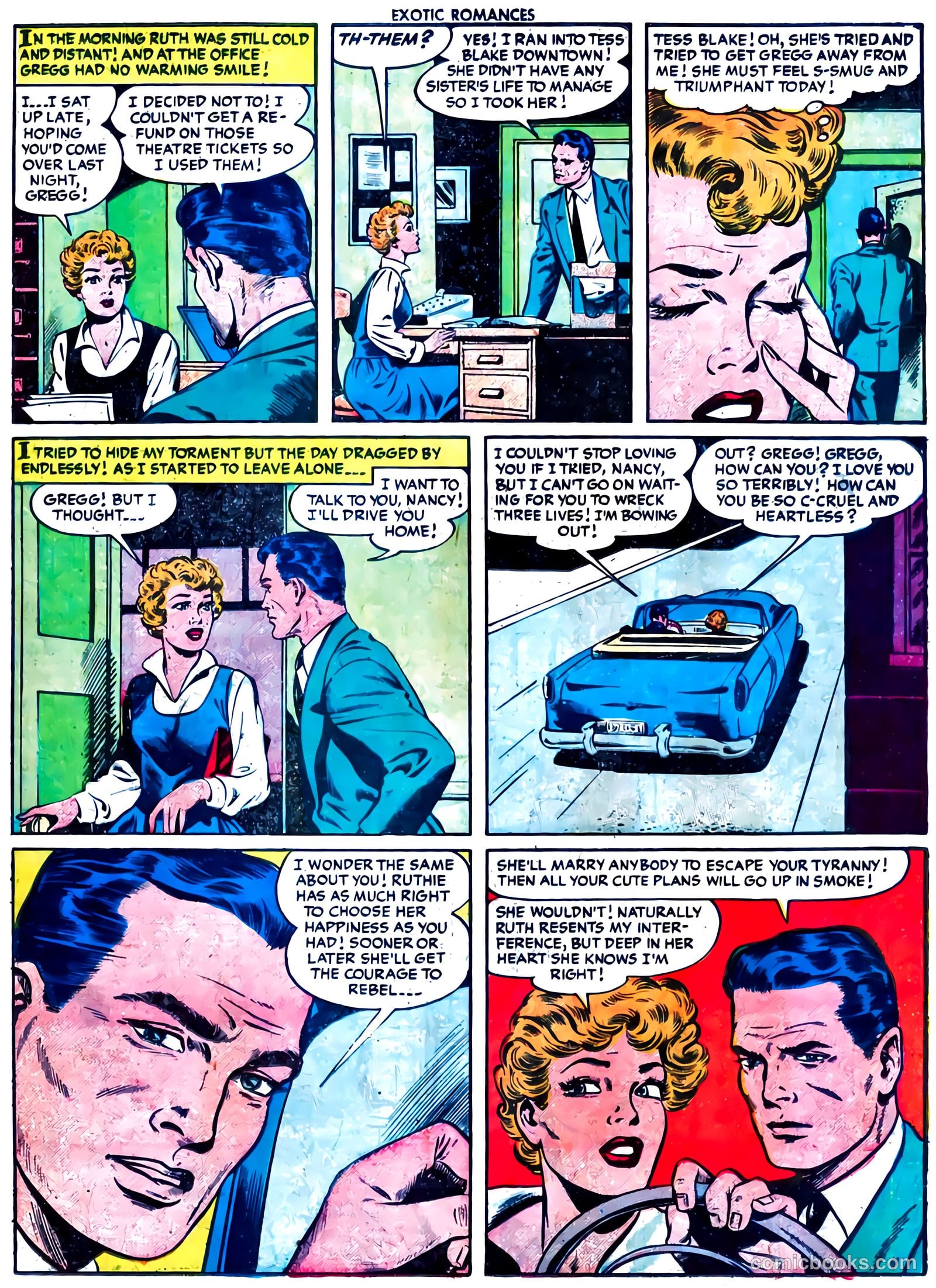 Exotic Romances #1 (1955) — page 14 of 33