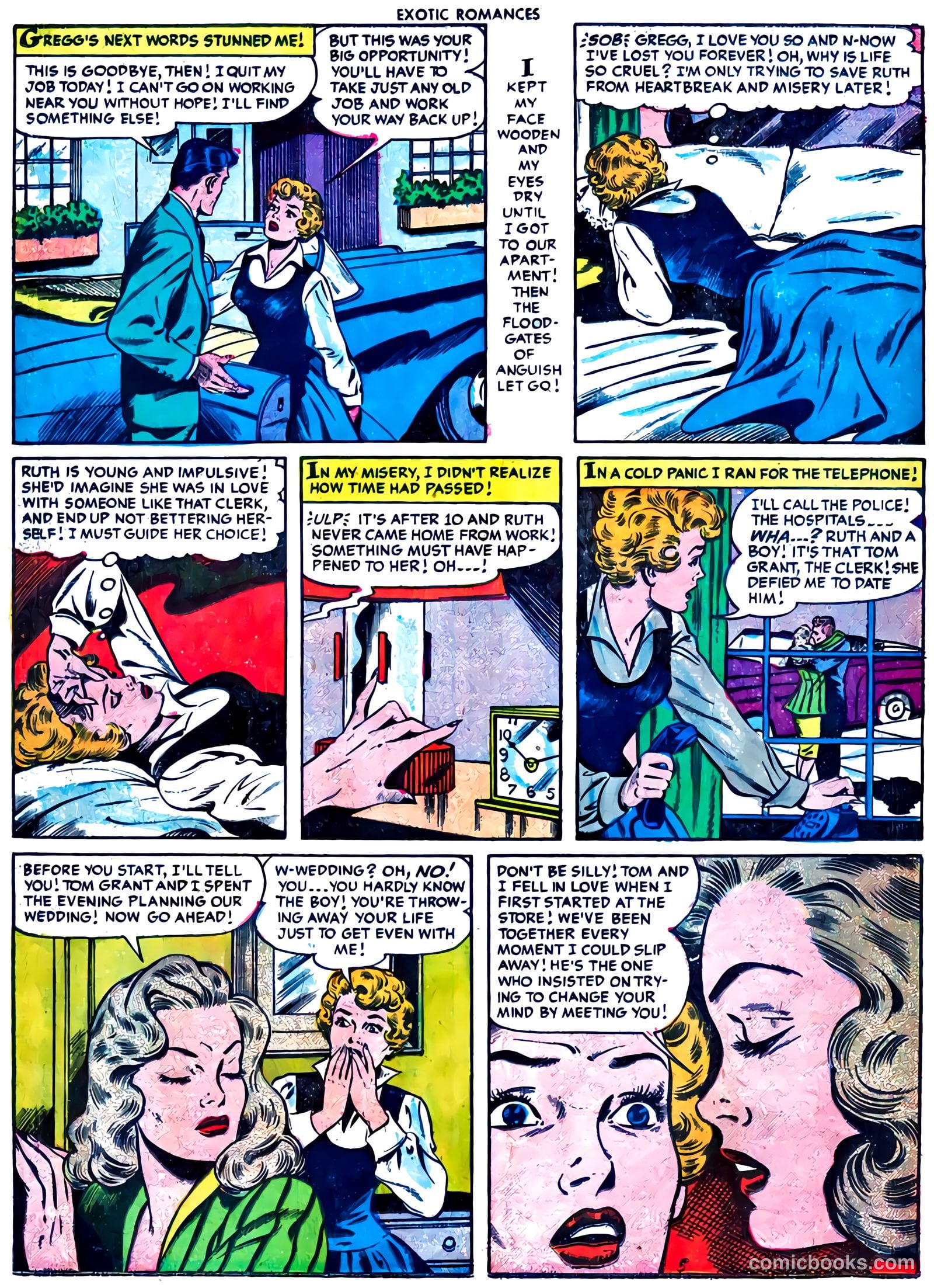 Exotic Romances #1 (1955) — page 15 of 33