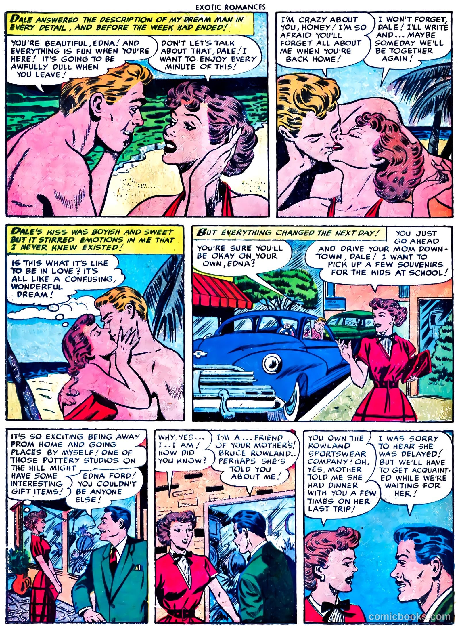 Exotic Romances #1 (1955) — page 19 of 33