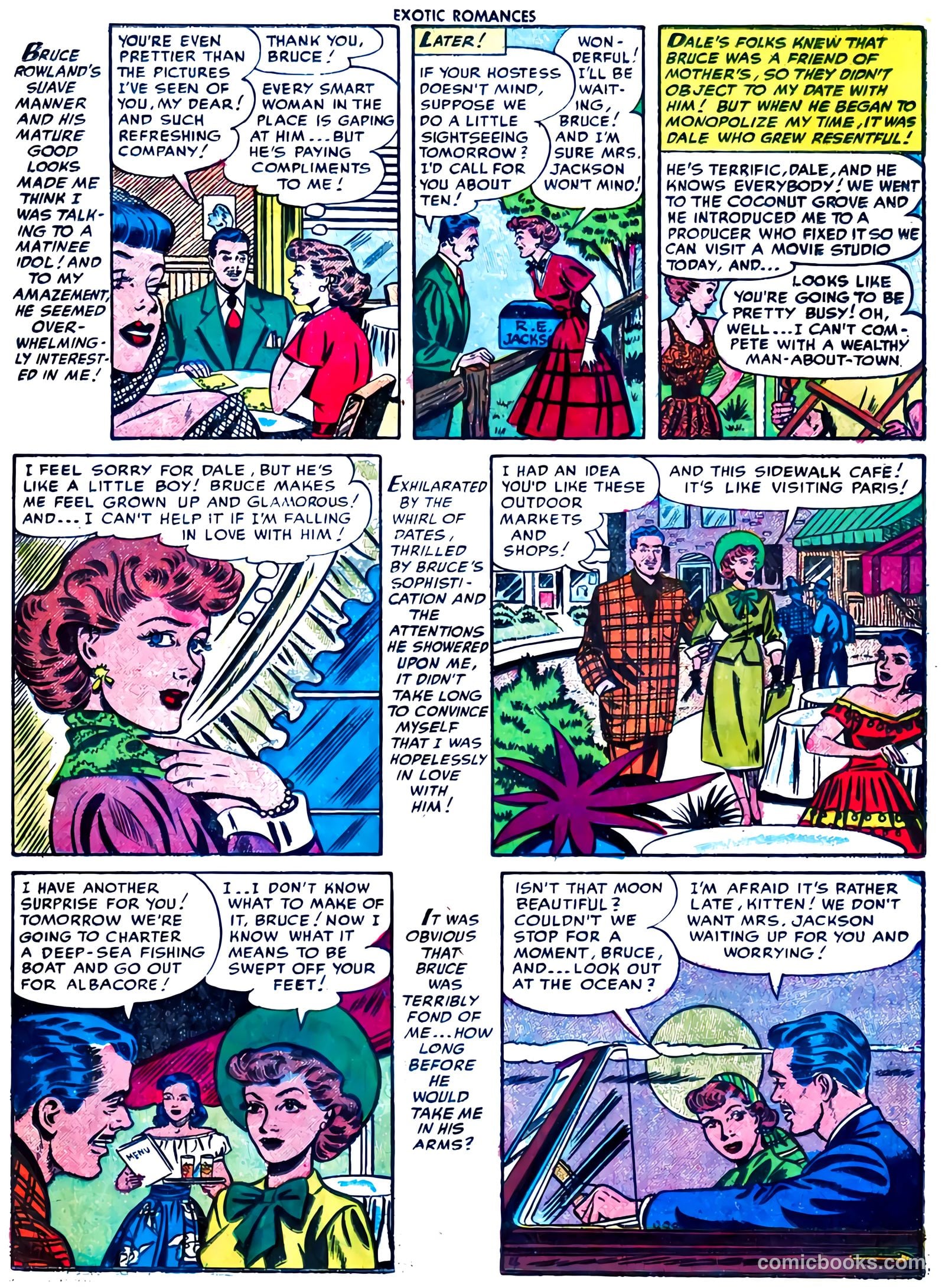 Exotic Romances #1 (1955) — page 20 of 33